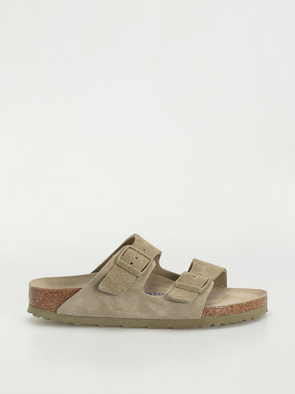 Чехли Birkenstock Arizona Suede Leather Narrow Wmn (faded khaki)