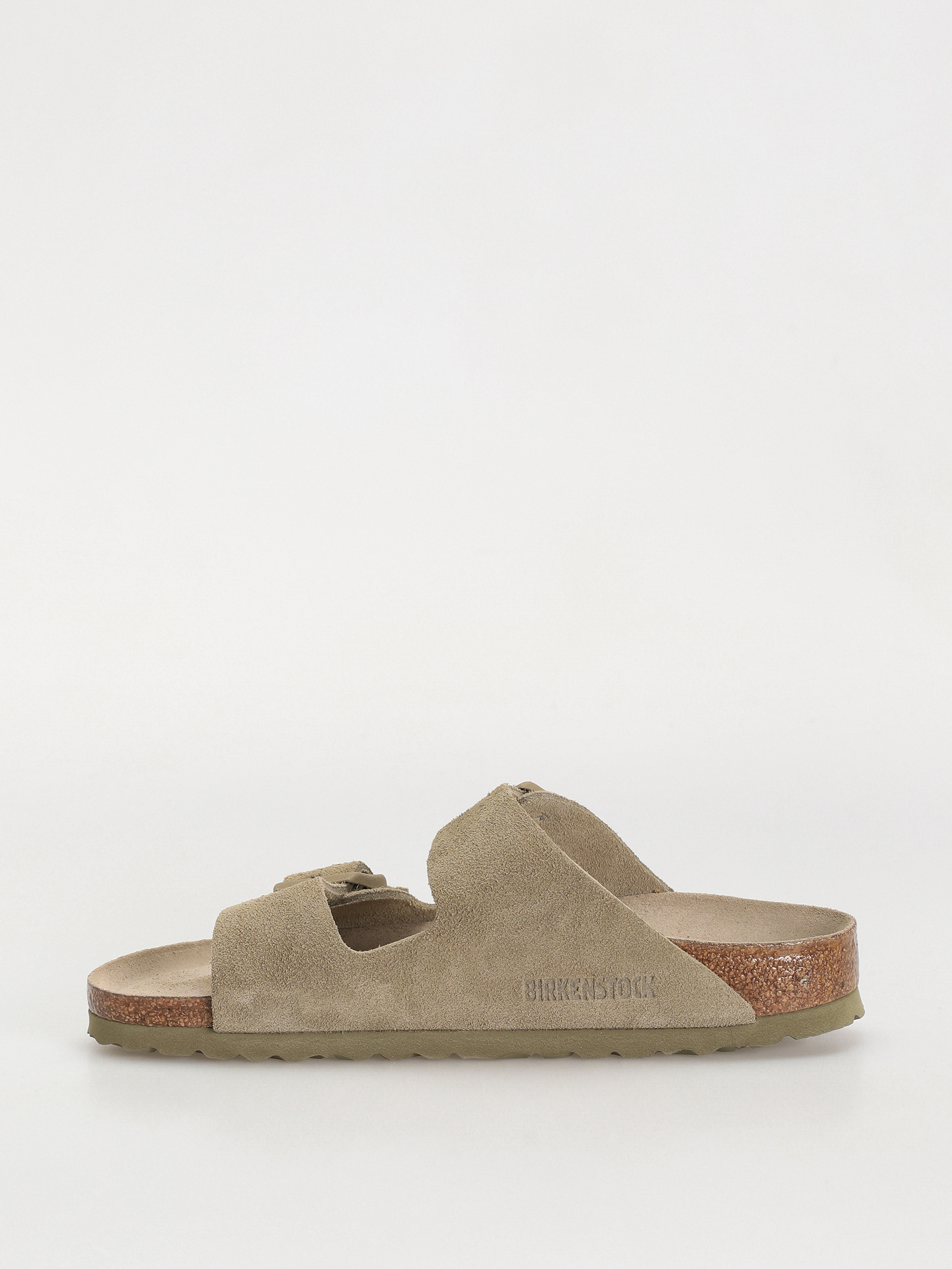 Чехли Birkenstock Arizona Suede Leather Narrow Wmn (faded khaki)