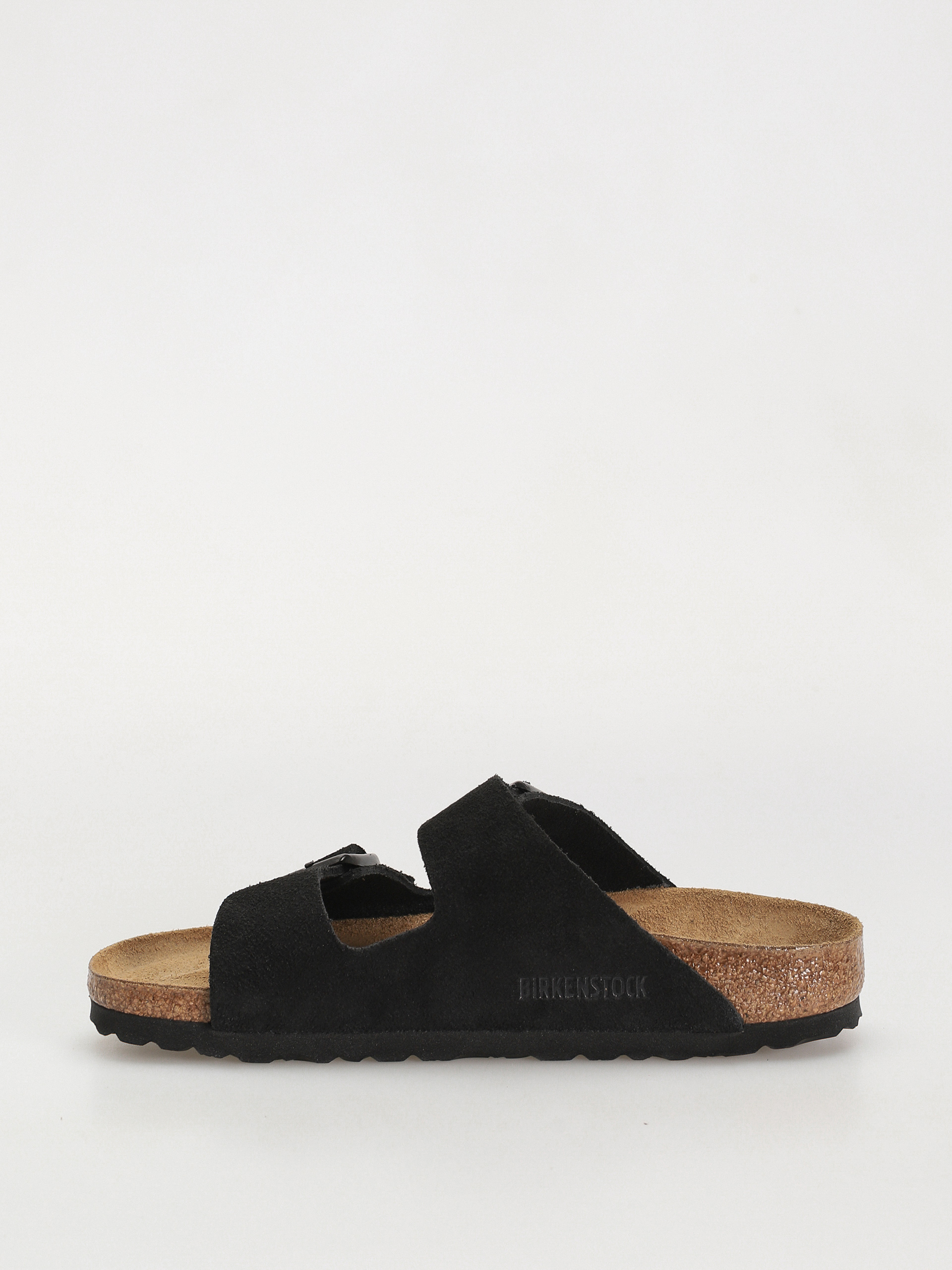 Чехли Birkenstock Arizona Suede Leather Narrow Wmn (black)