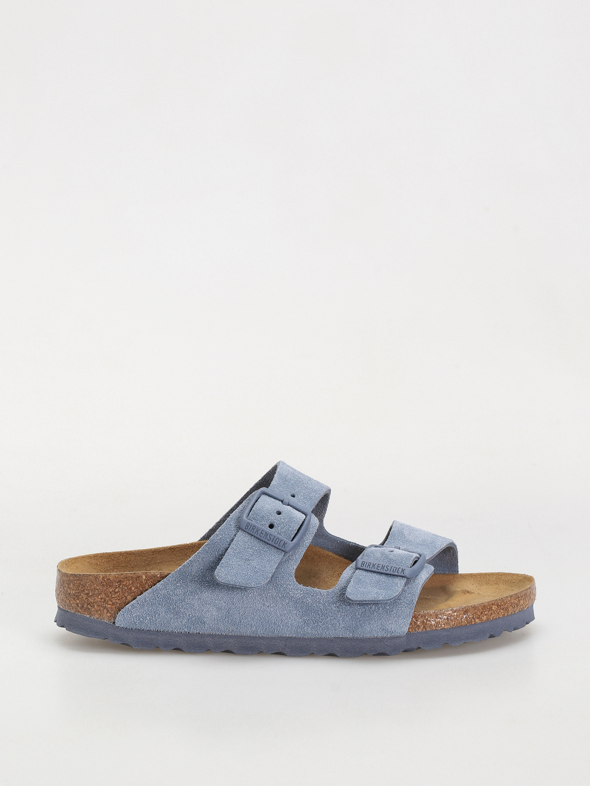 Чехли Birkenstock Arizona Suede Leather Narrow Wmn (elemental blue)