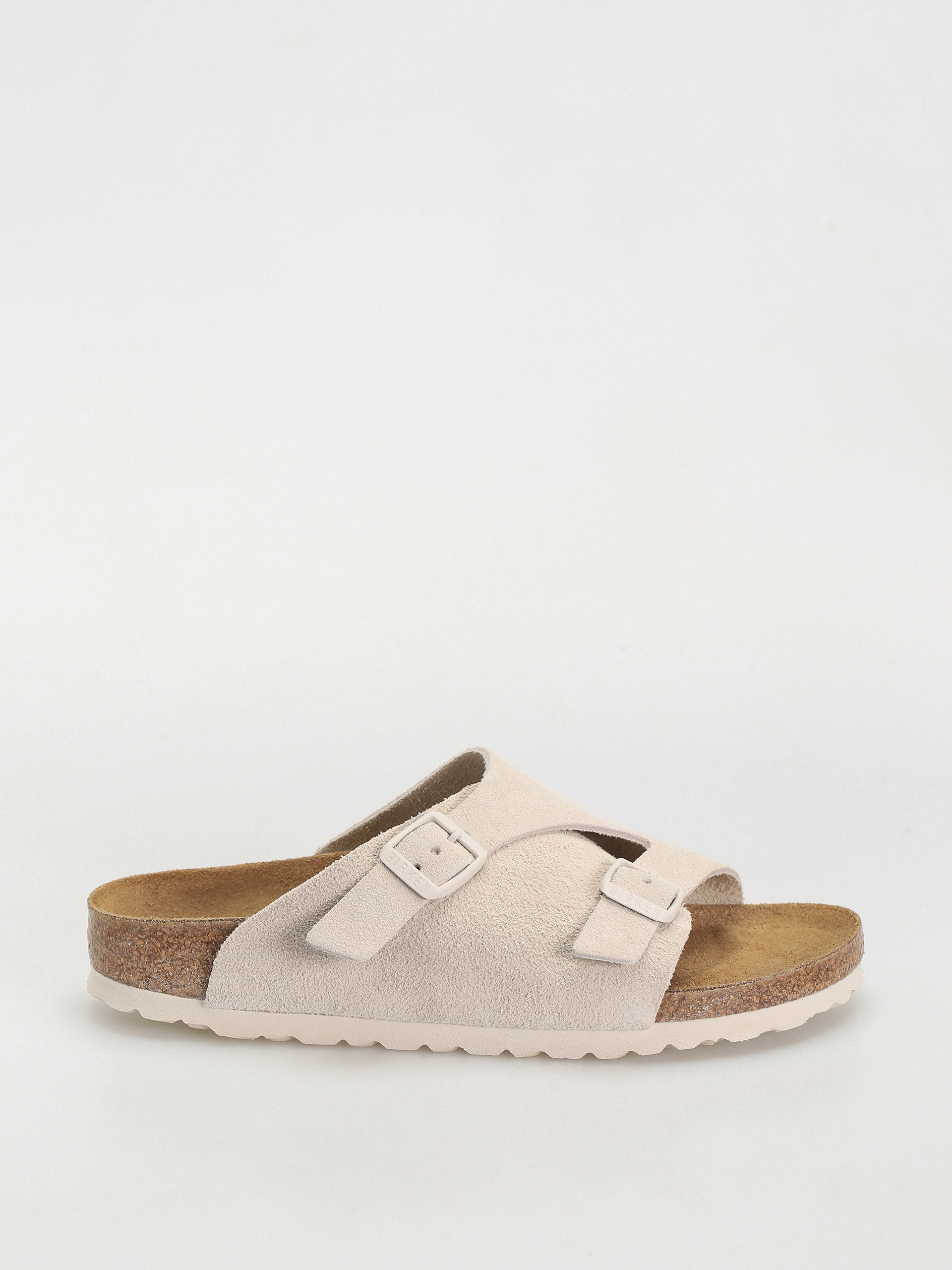 Чехли Birkenstock Zurich Suede Leather Narrow Wmn (antique white)