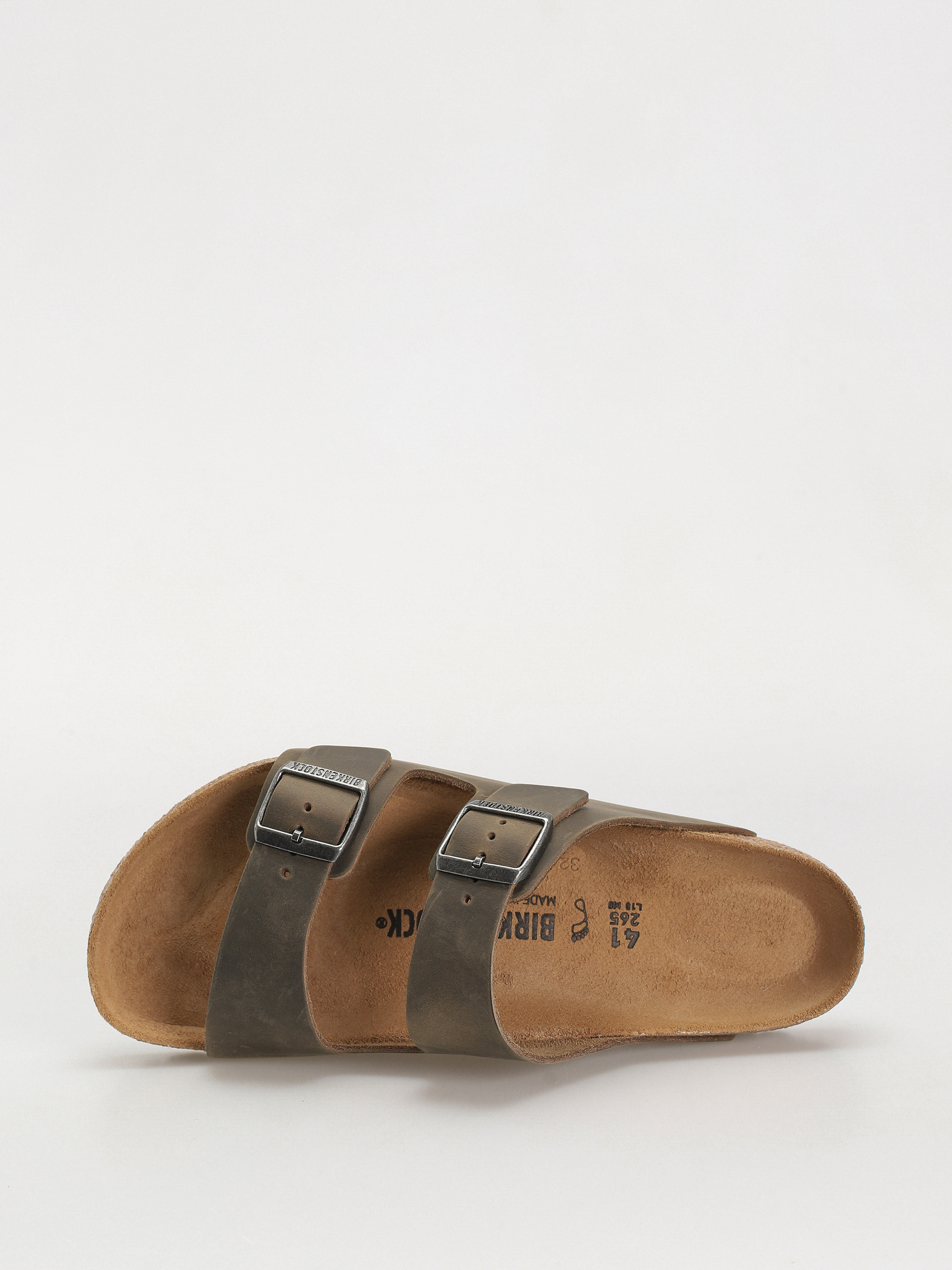 Чехли Birkenstock Arizona Oiled Leather Regular (faded khaki)