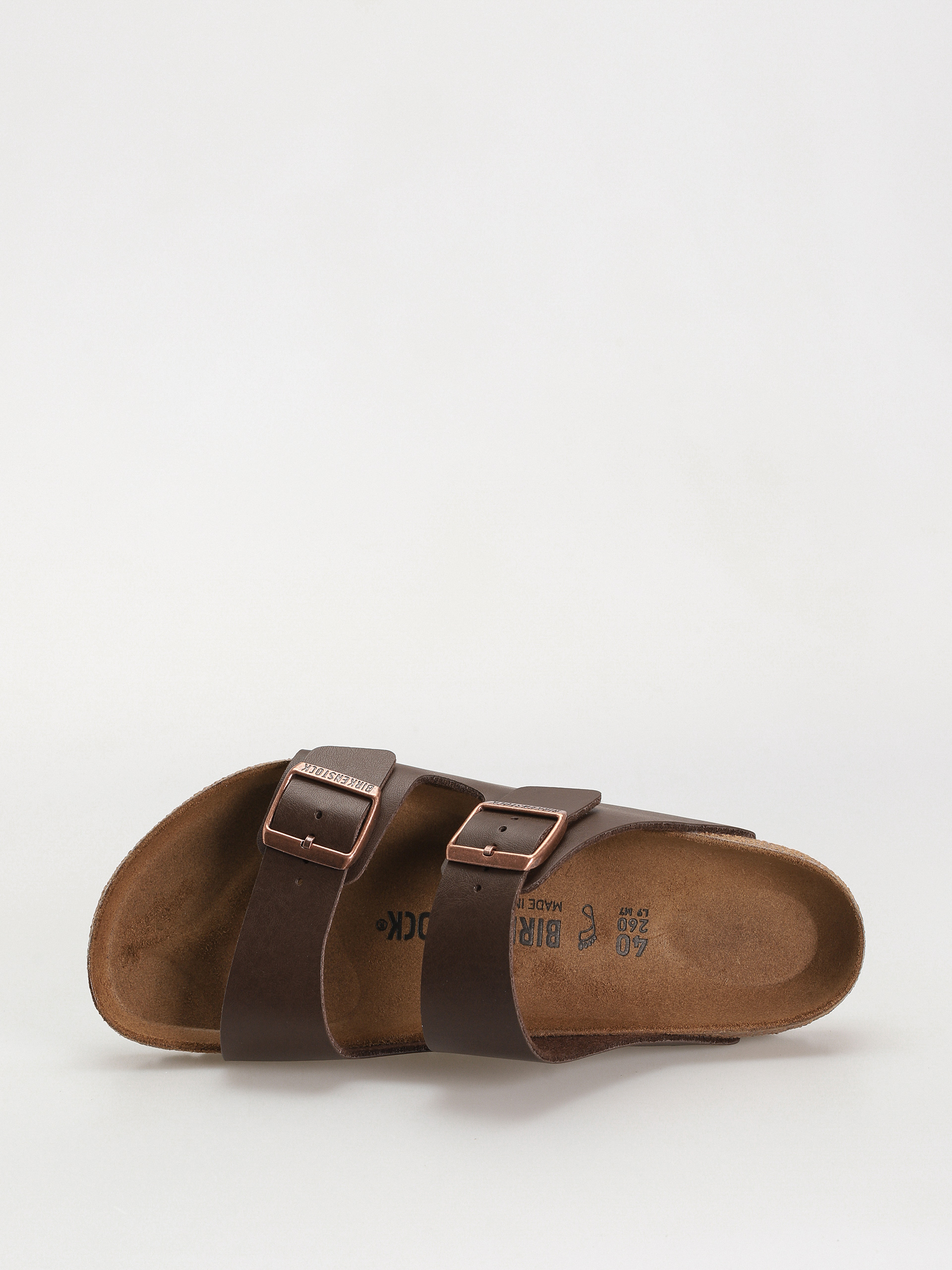 Чехли Birkenstock Arizona Birko Flor Regular (dark brown)