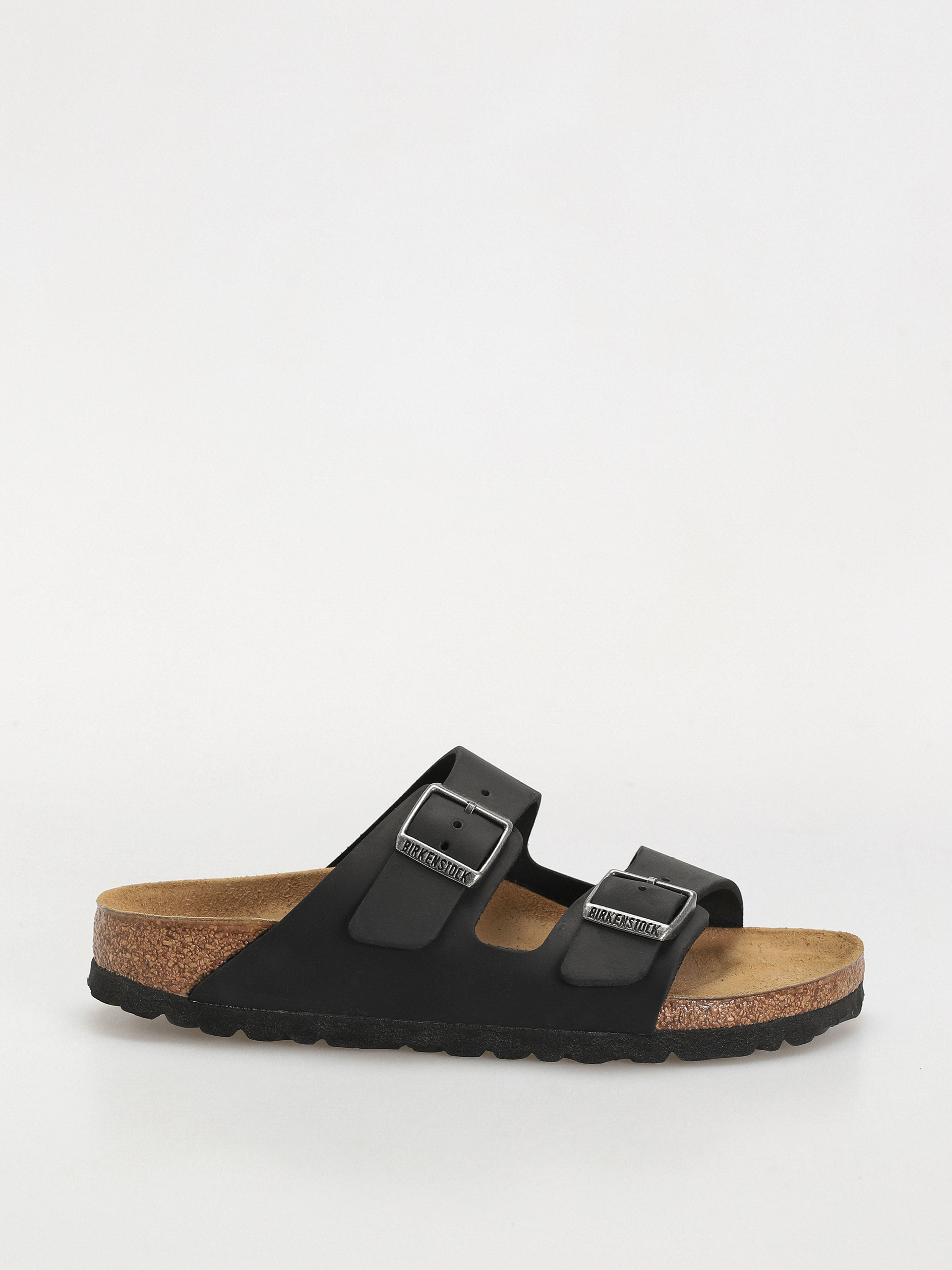 u0427u0435u0445u043bu0438 Birkenstock Arizona Oiled Leather Narrow Wmn (black)