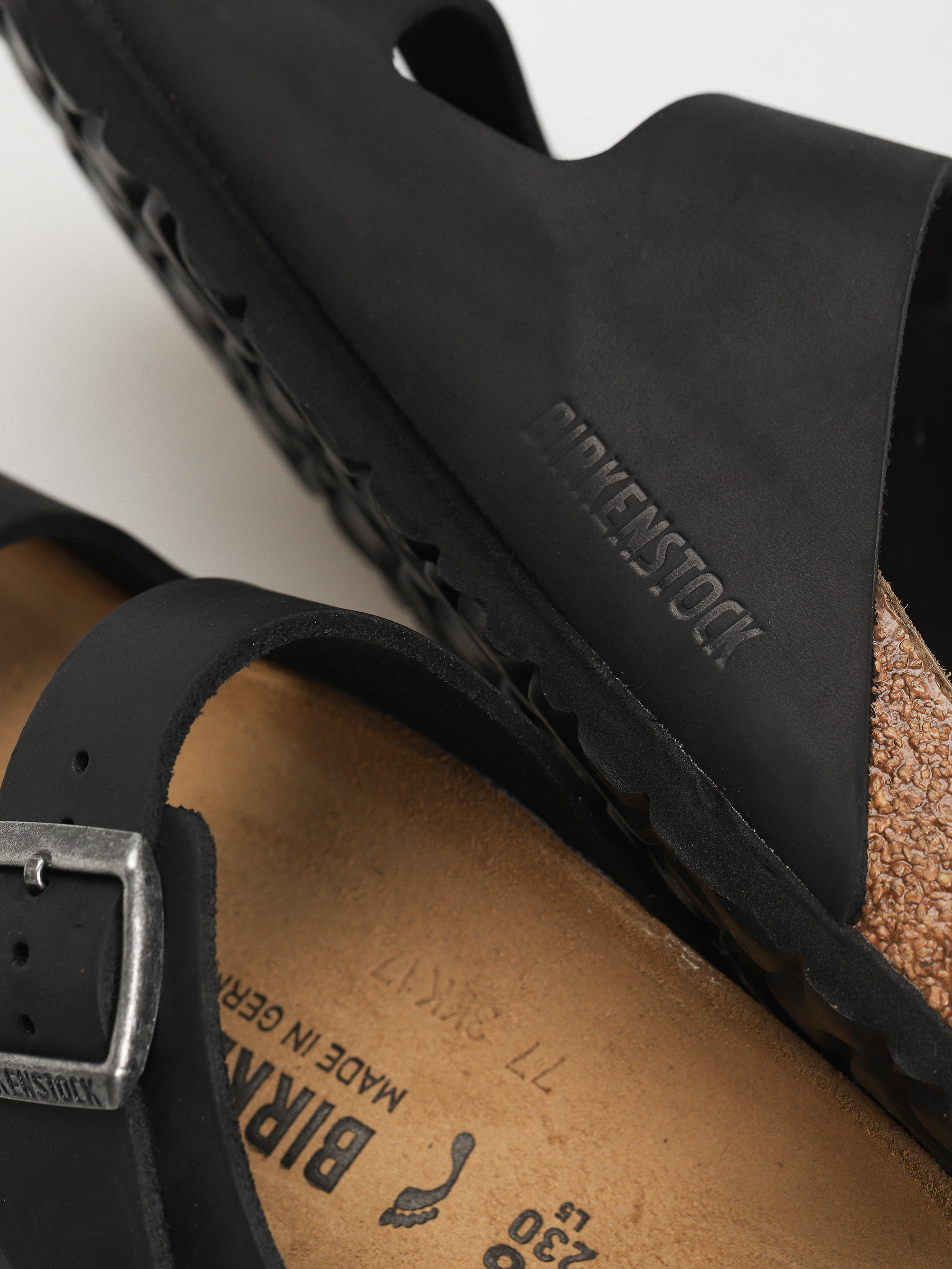 Чехли Birkenstock Arizona Oiled Leather Narrow Wmn (black)