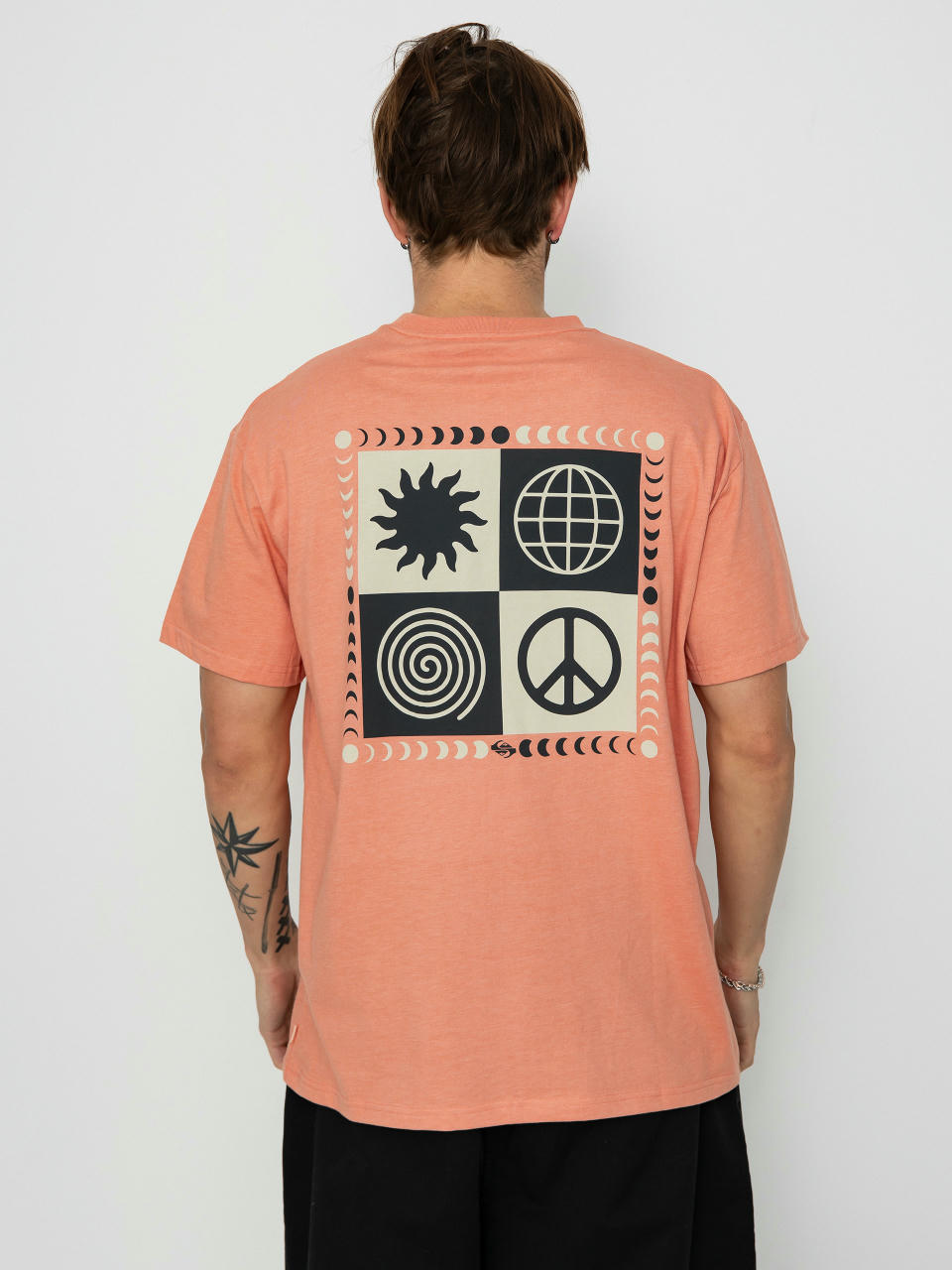 Тениска Quiksilver Peace Phase Tee (canyon clay)