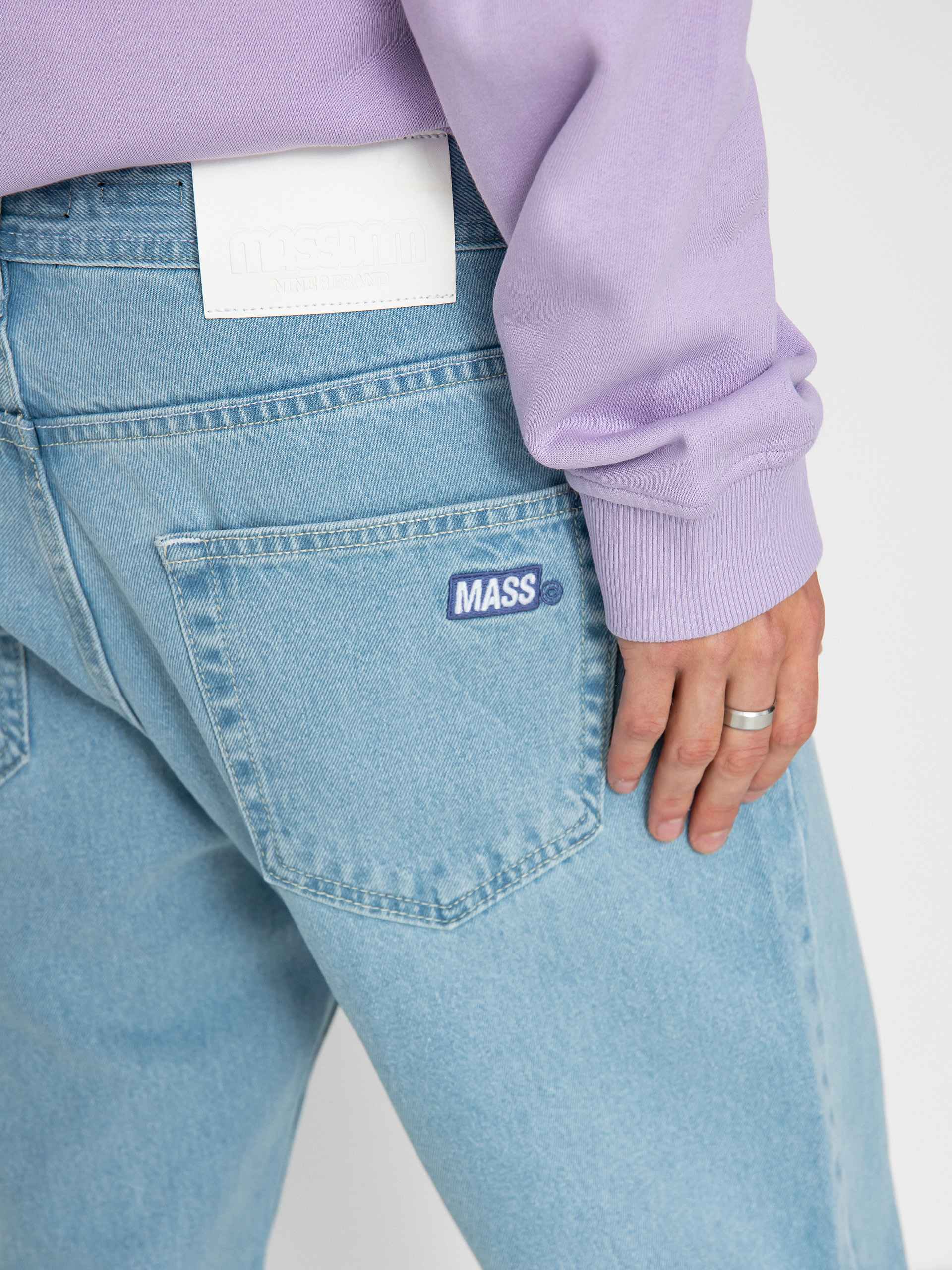Панталони MassDnm Jeans Box (light blue)