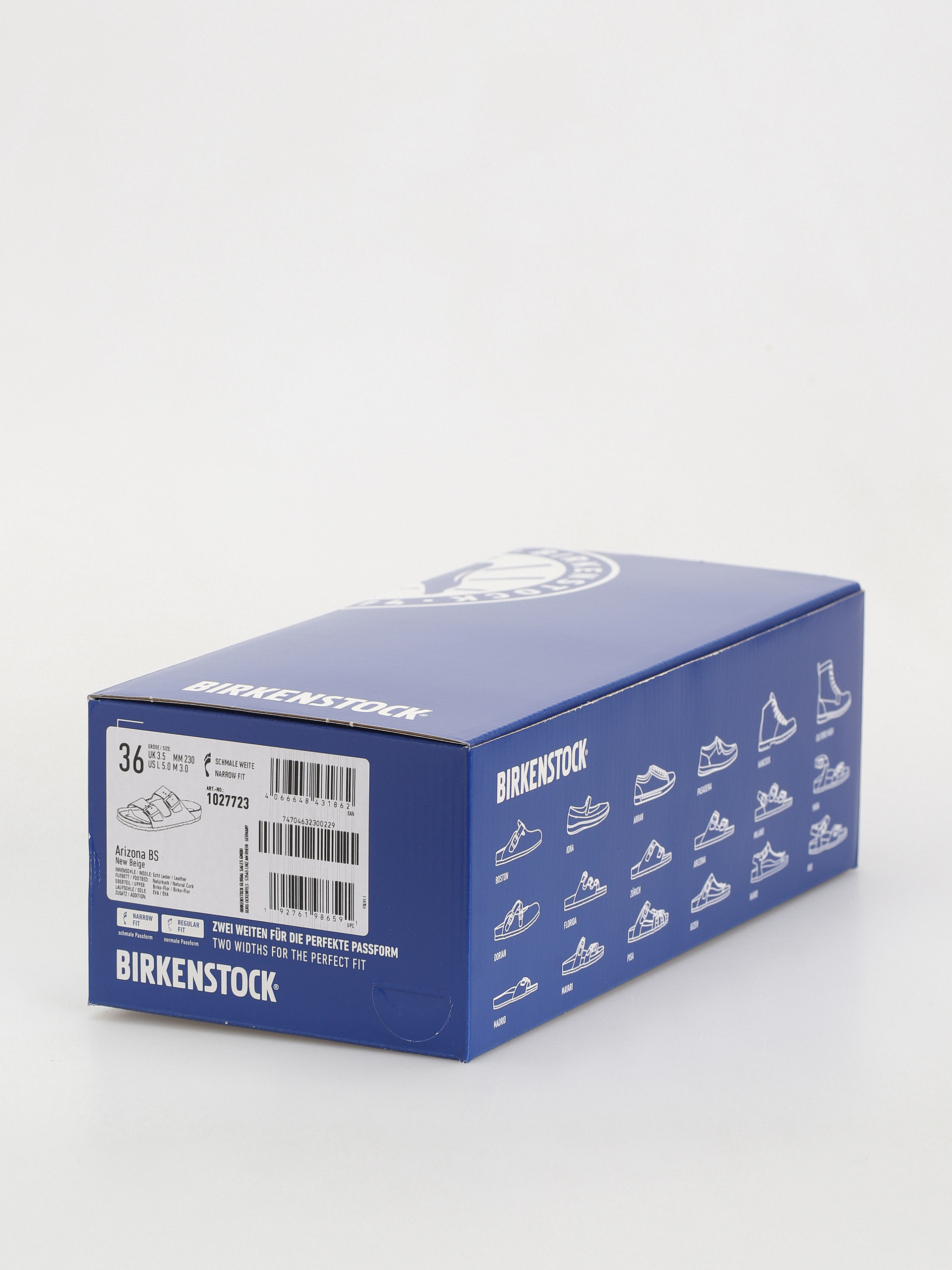 Чехли Birkenstock Arizona Birko Flor Narrow Wmn (nude)