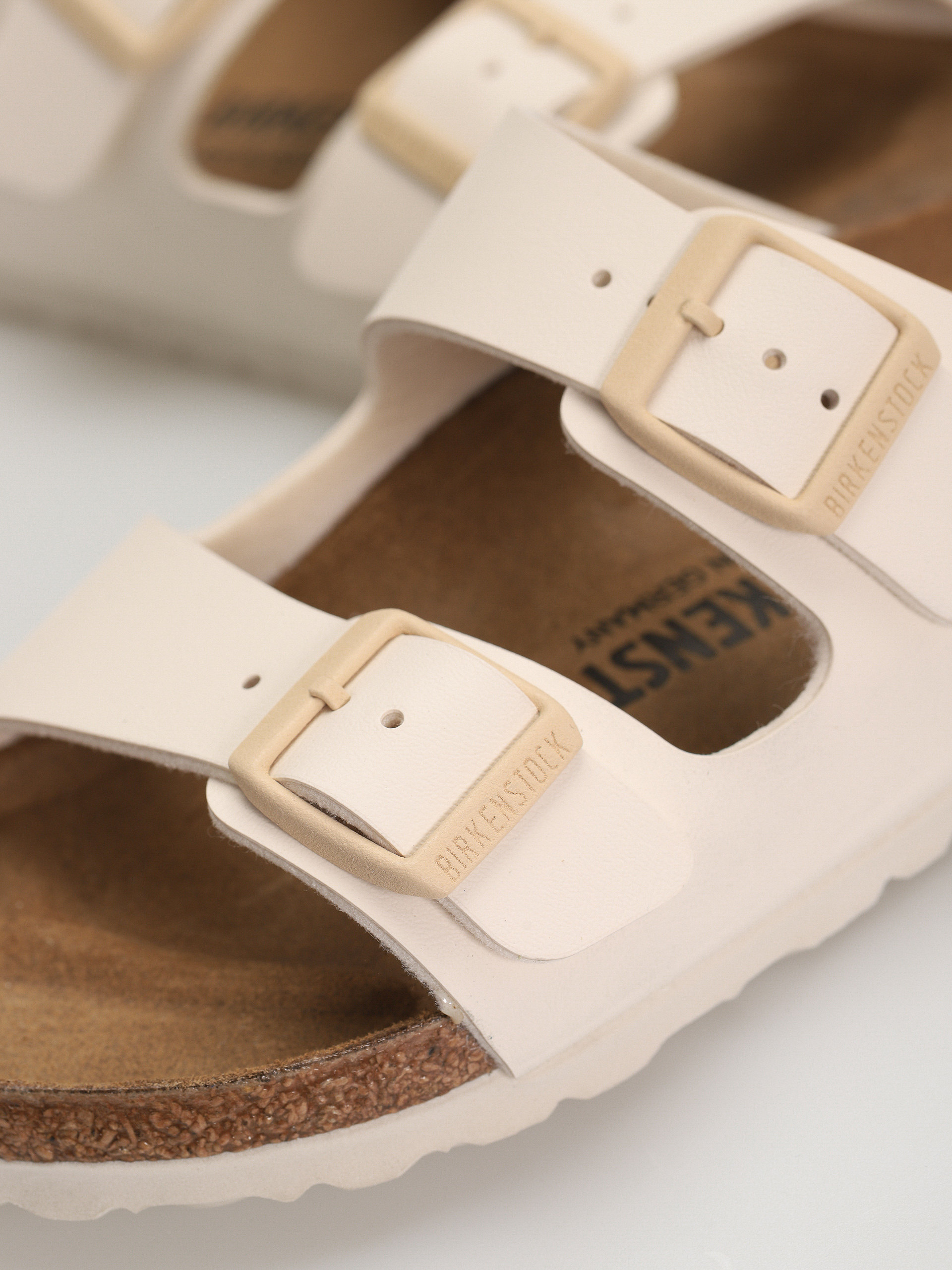 Чехли Birkenstock Arizona Birko Flor Narrow Wmn (eggshell)