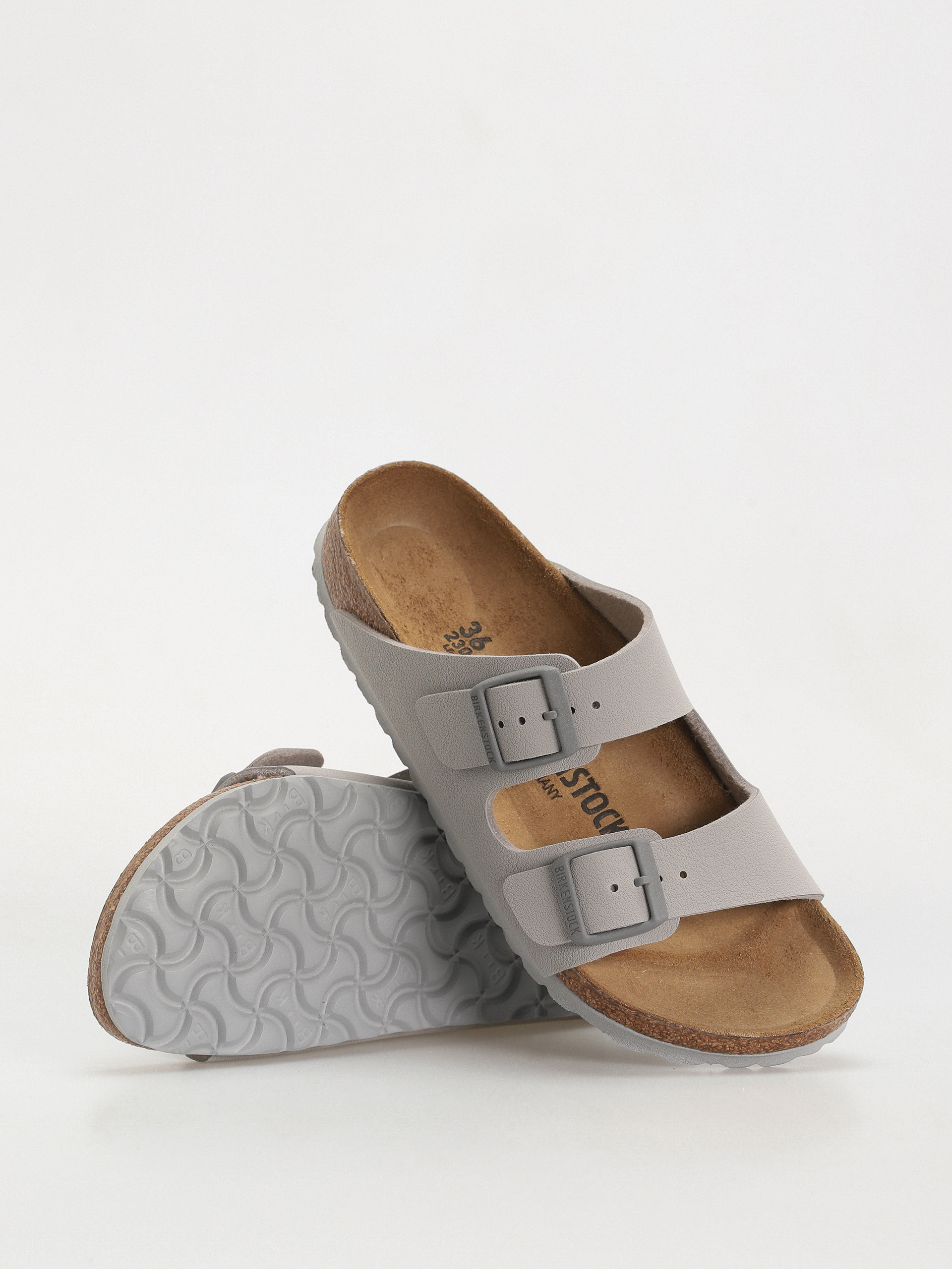 Чехли Birkenstock Arizona Birko Flor Narrow Wmn (stone coin)