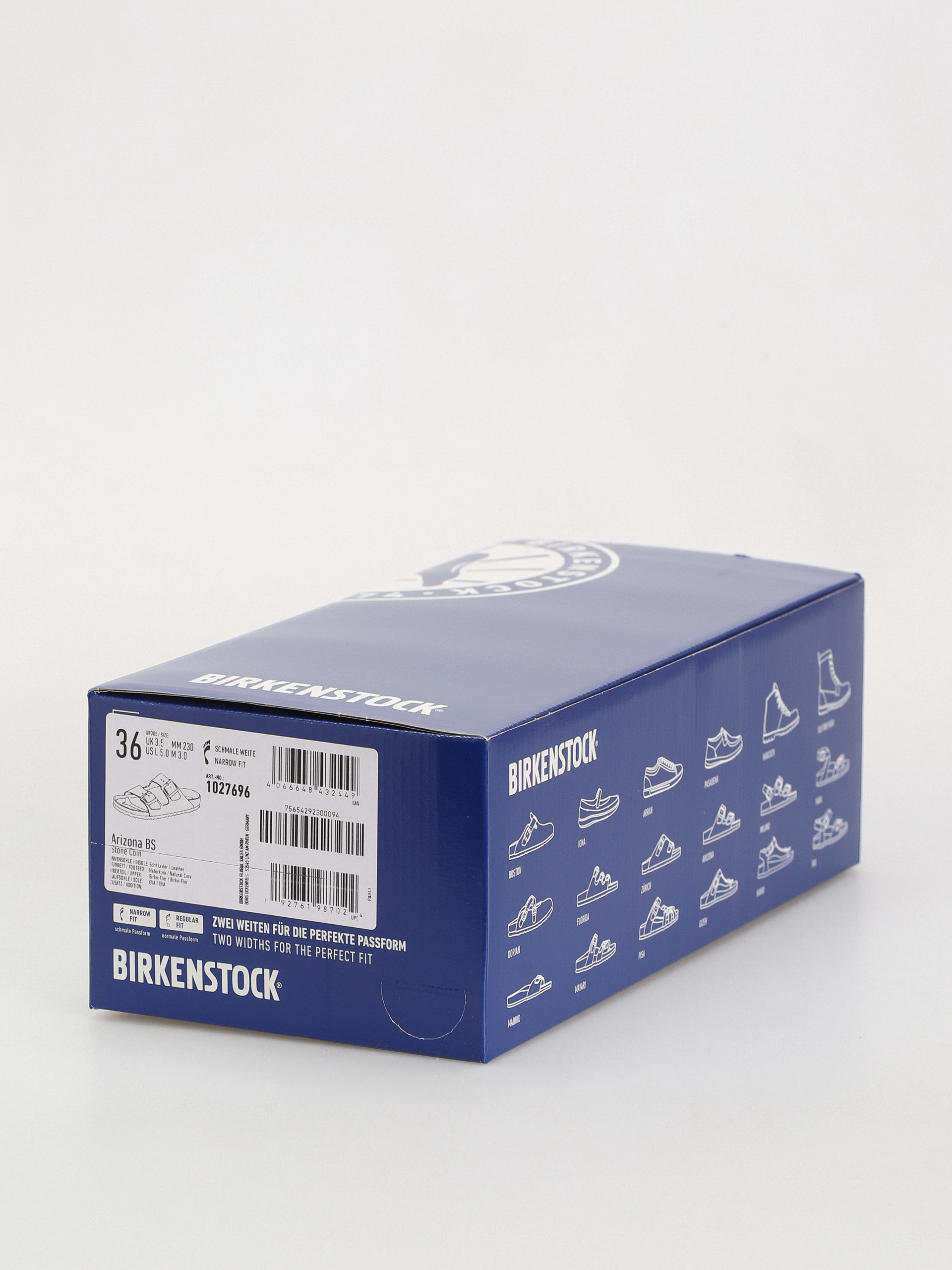 Чехли Birkenstock Arizona Birko Flor Narrow Wmn (stone coin)