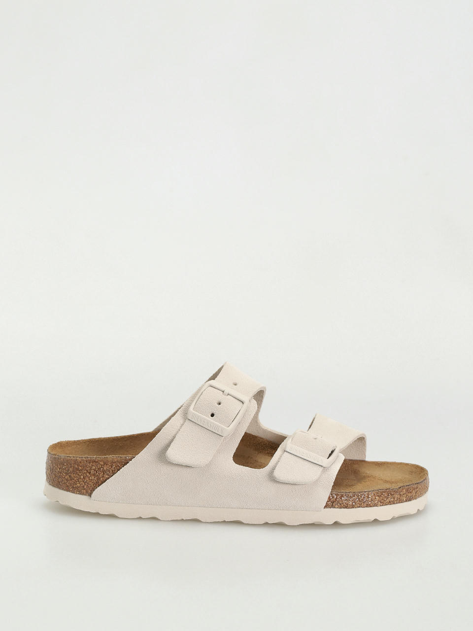 Чехли Birkenstock Arizona Suede Leather Narrow Wmn (antique white)