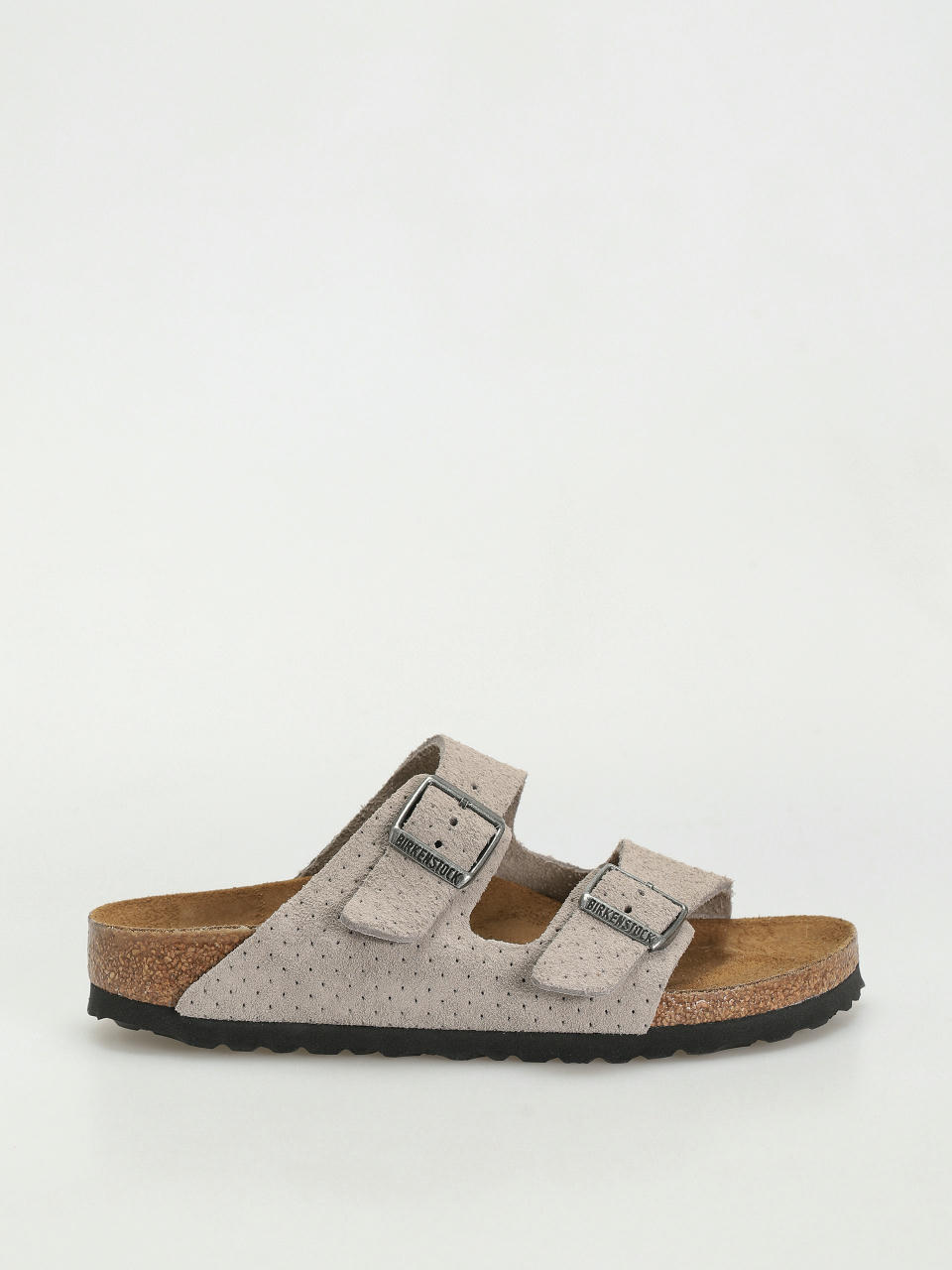 Чехли Birkenstock Arizona Suede Embossed Narrow Wmn (emboss dots stone coin)