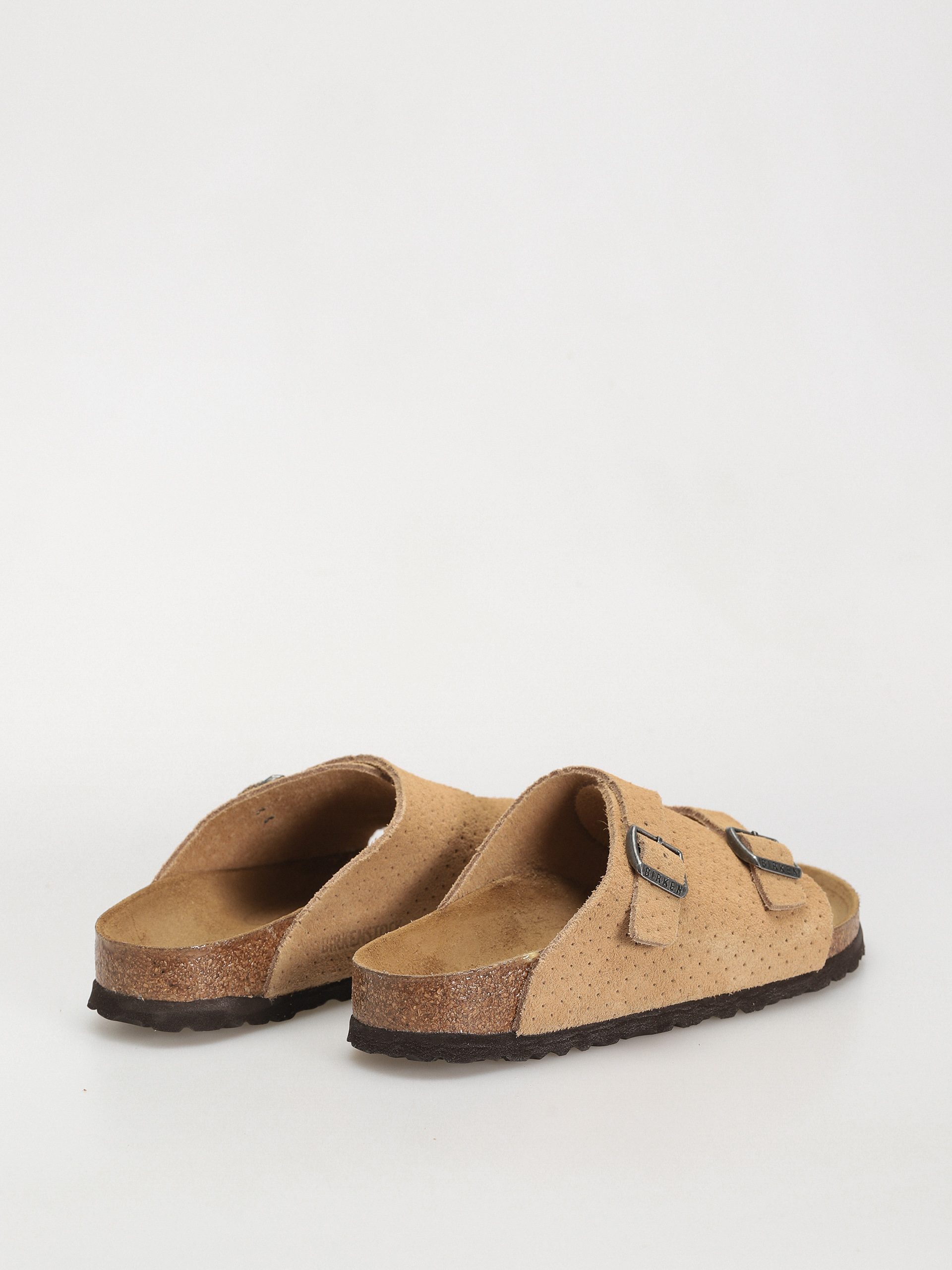 Чехли Birkenstock Zurich Suede Embossed Narrow Wmn (emboss dots new beige)