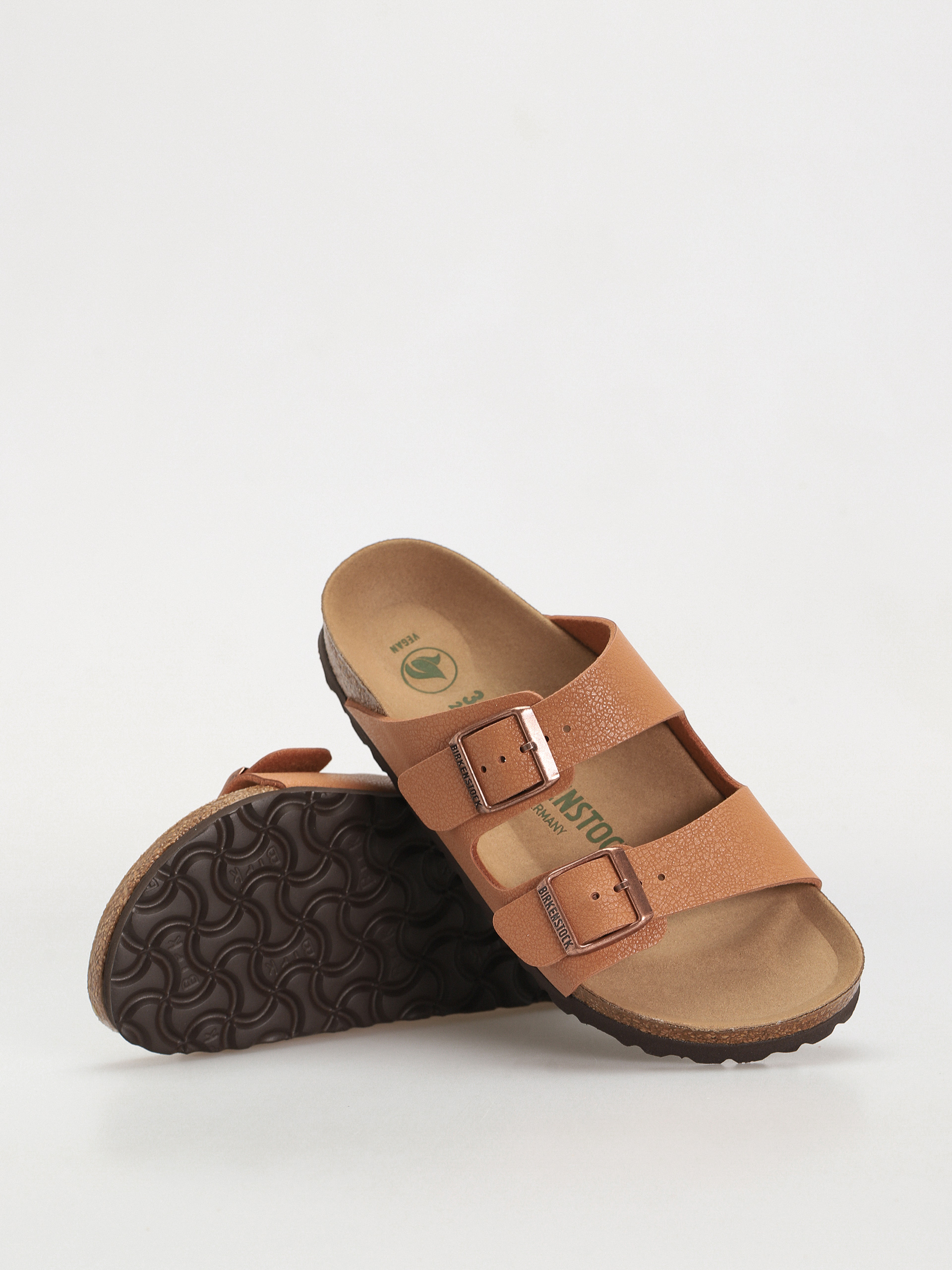 Чехли Birkenstock Arizona Birko Flor Nubuck Narrow Wmn (pecan)