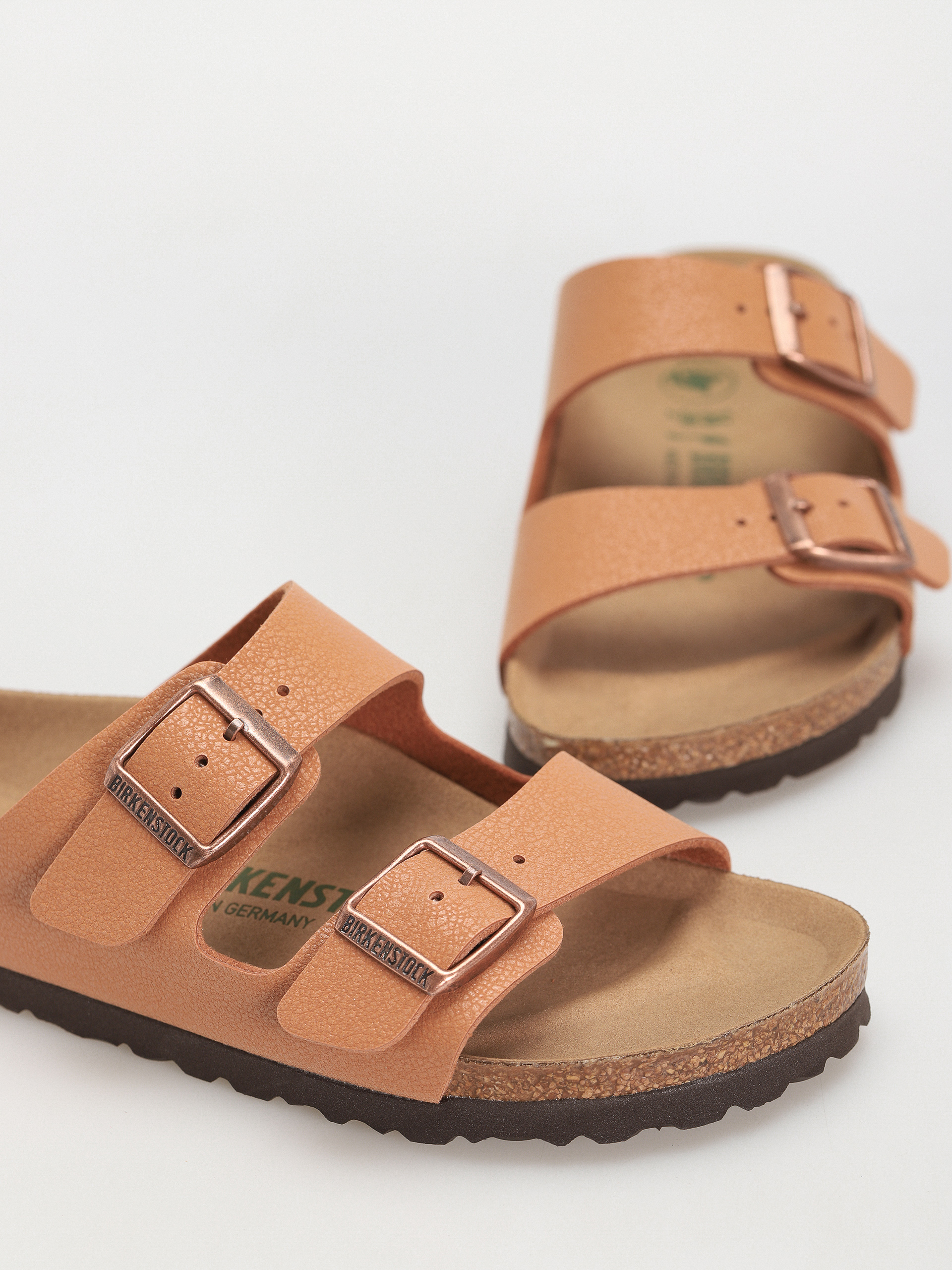 Чехли Birkenstock Arizona Birko Flor Nubuck Narrow Wmn (pecan)
