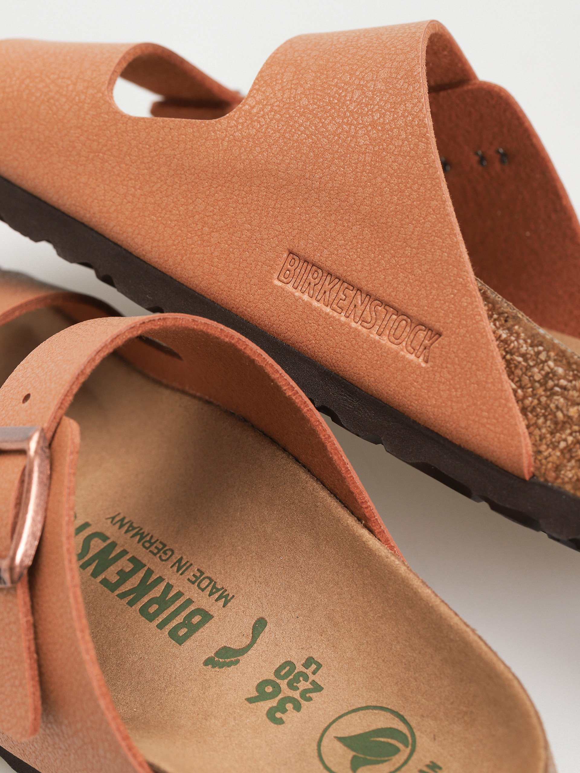 Чехли Birkenstock Arizona Birko Flor Nubuck Narrow Wmn (pecan)