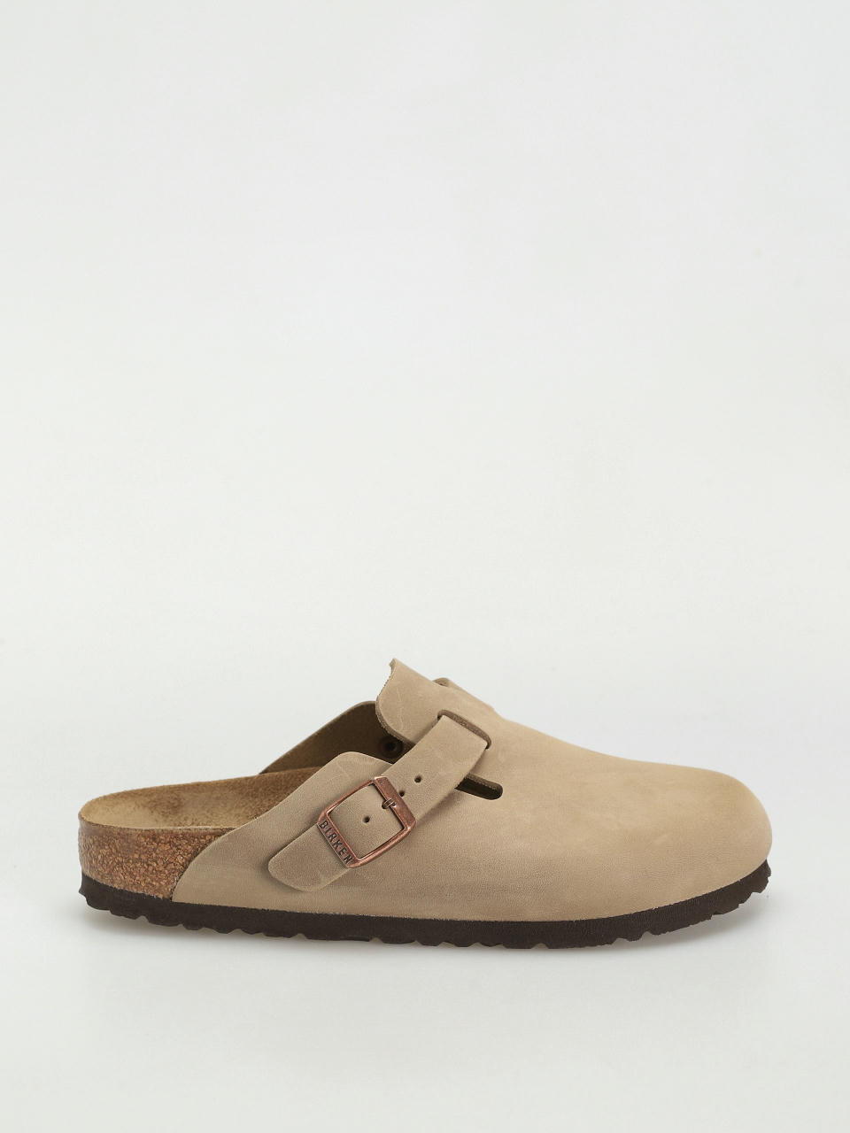 Чехли Birkenstock Boston Oiled Leather Narrow Wmn (tobacco brown)