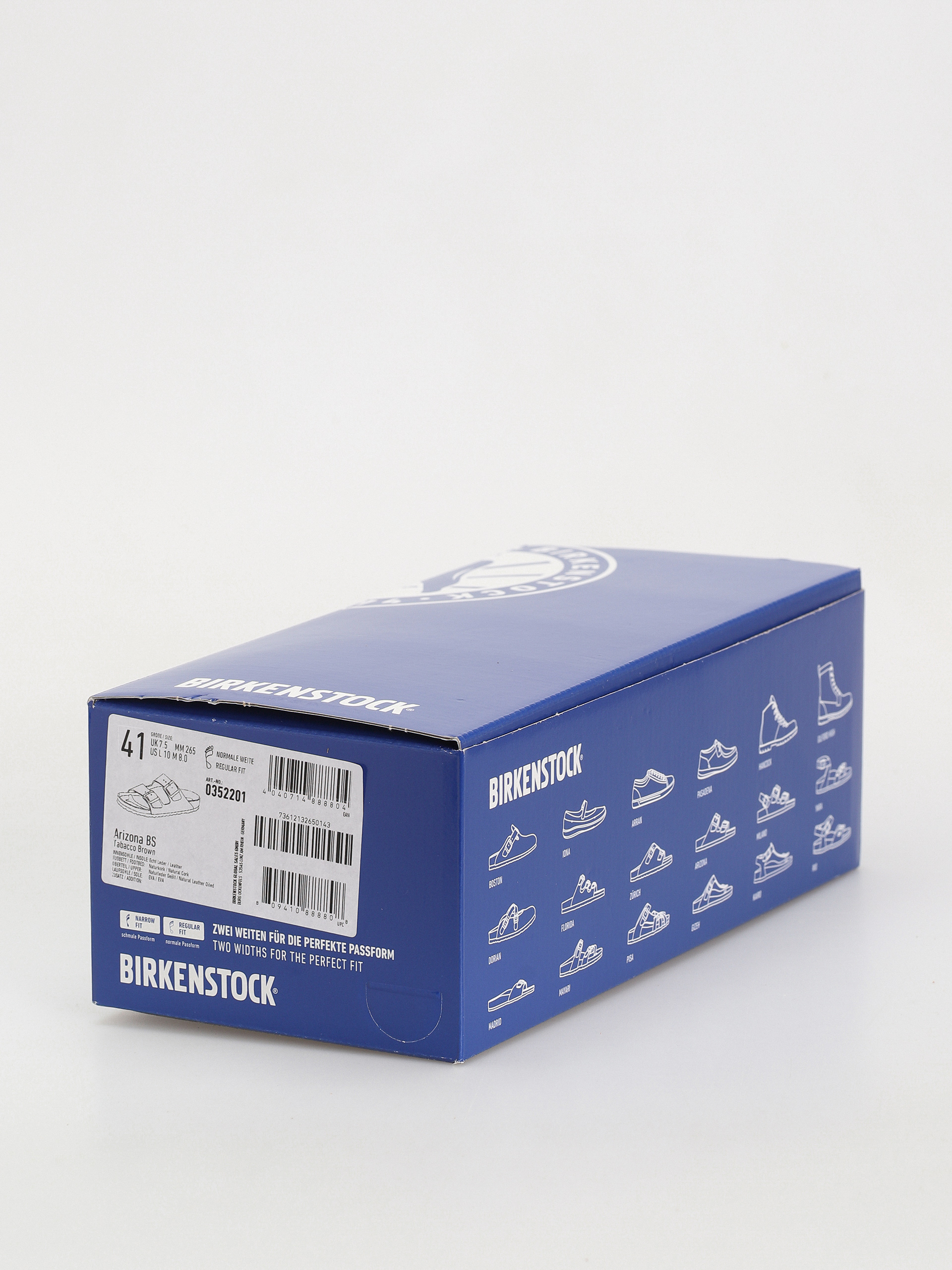 Чехли Birkenstock Arizona Oiled Leather Regular (tobacco brown)