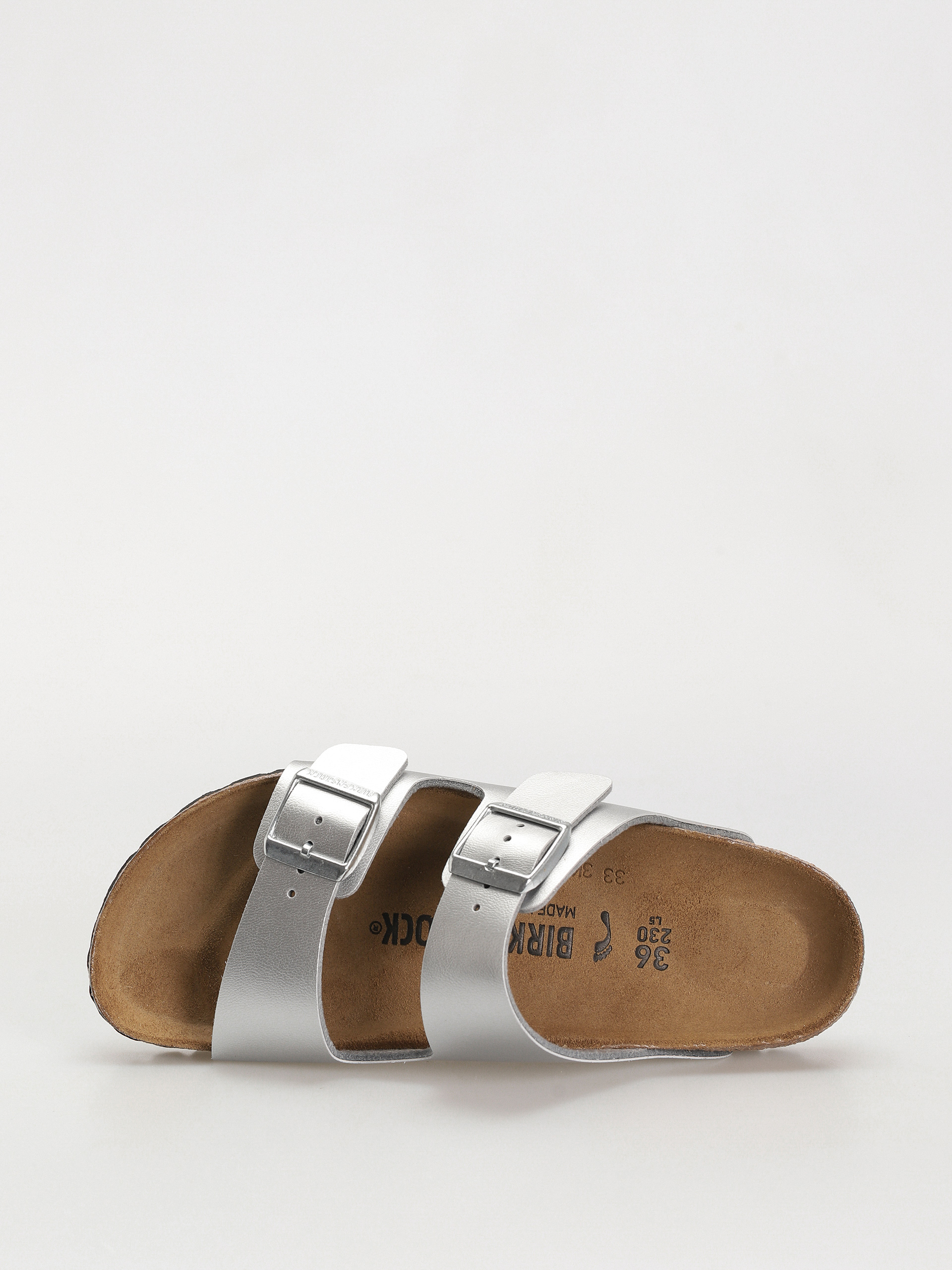 Чехли Birkenstock Arizona Birko Flor Narrow Wmn (silver)