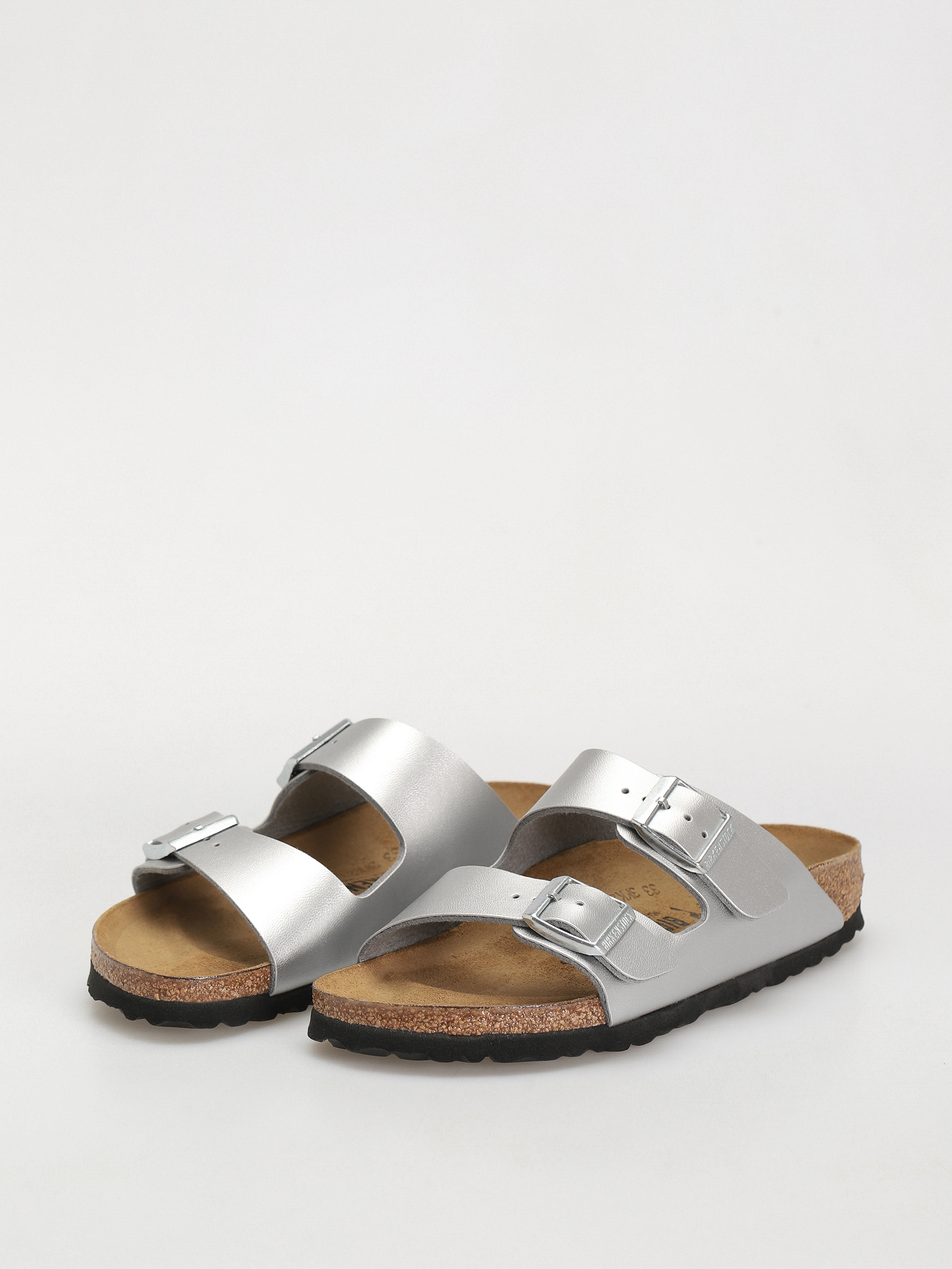 Чехли Birkenstock Arizona Birko Flor Narrow Wmn (silver)