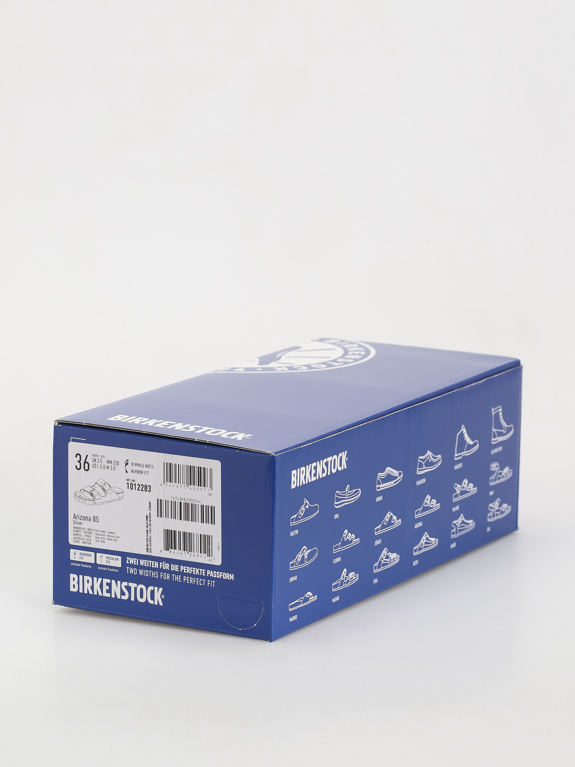 Чехли Birkenstock Arizona Birko Flor Narrow Wmn (silver)