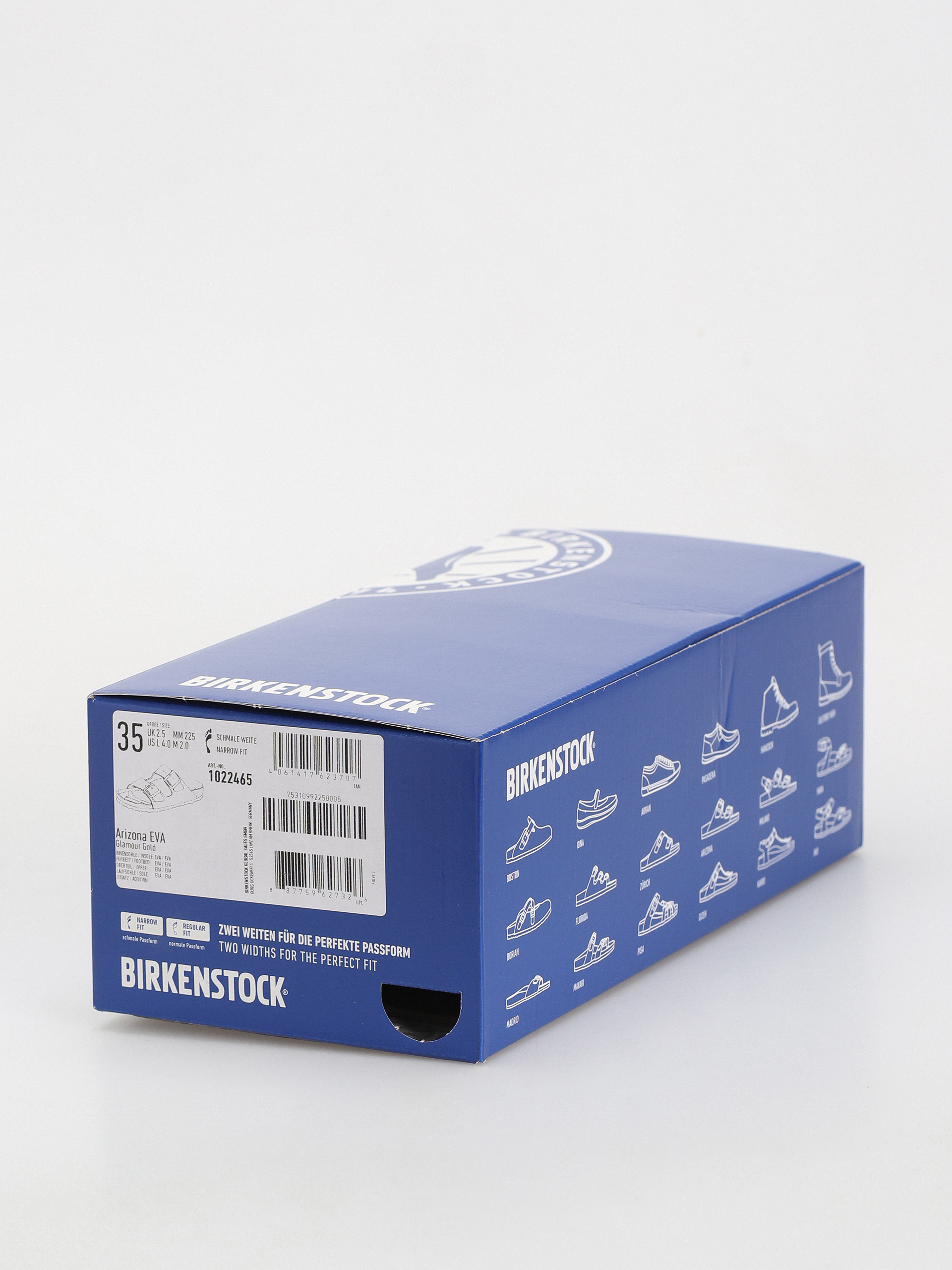 Чехли Birkenstock Arizona EVA Narrow Wmn (glamour gold)