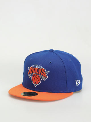 Шапка с козирка New Era NBA Essential 59Fifty New York Knicks (navy/orange)