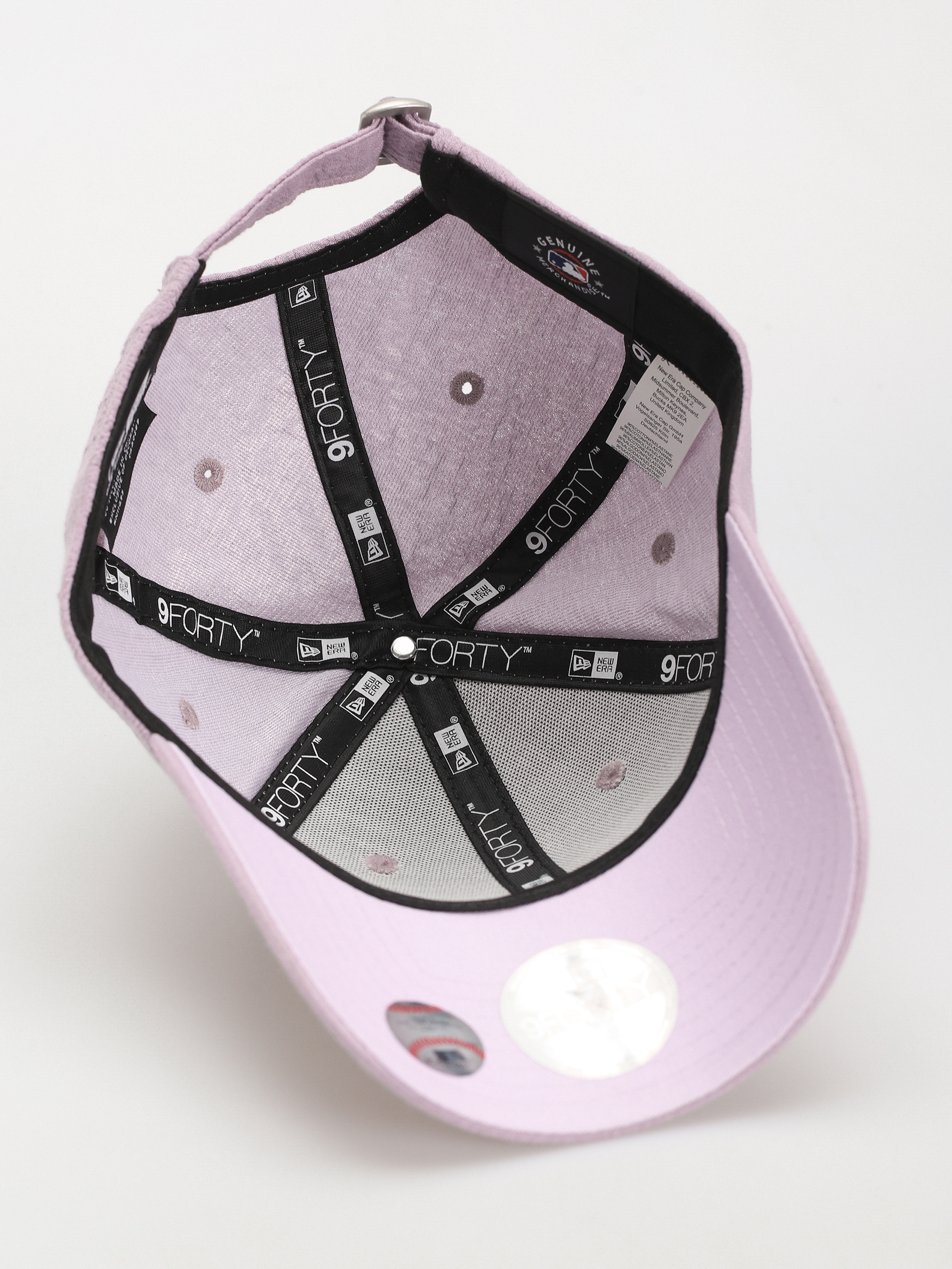 Шапка с козирка New Era Bubble Stitch 9Forty New York Yankees Wmn (purple)