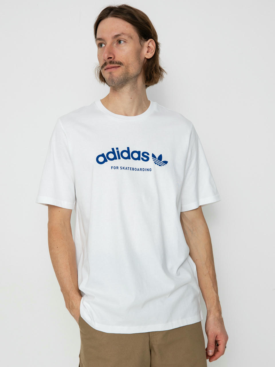 Тениска adidas 4.0 Arched (white/royblu)