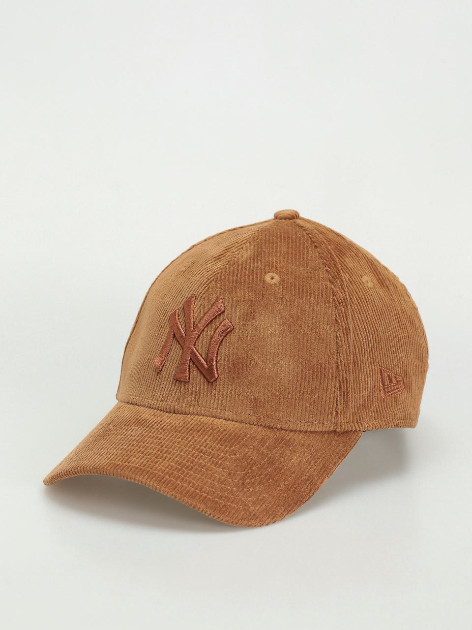 Шапка с козирка New Era Cord 9Forty New York Yankees (brown)