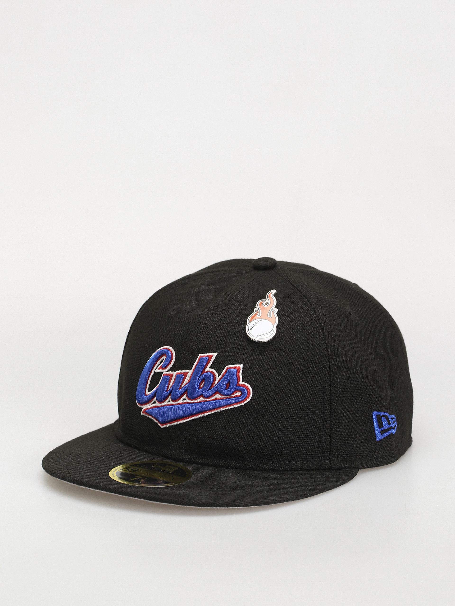 Шапка с козирка New Era MLB Coop Pin 59Fifty RC Chicago Cubs (black)