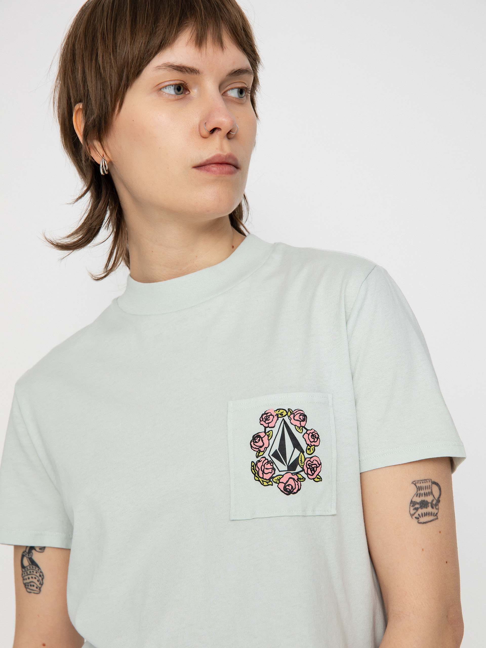 Тениска Volcom Pocket Dial Wmn (chlorine)