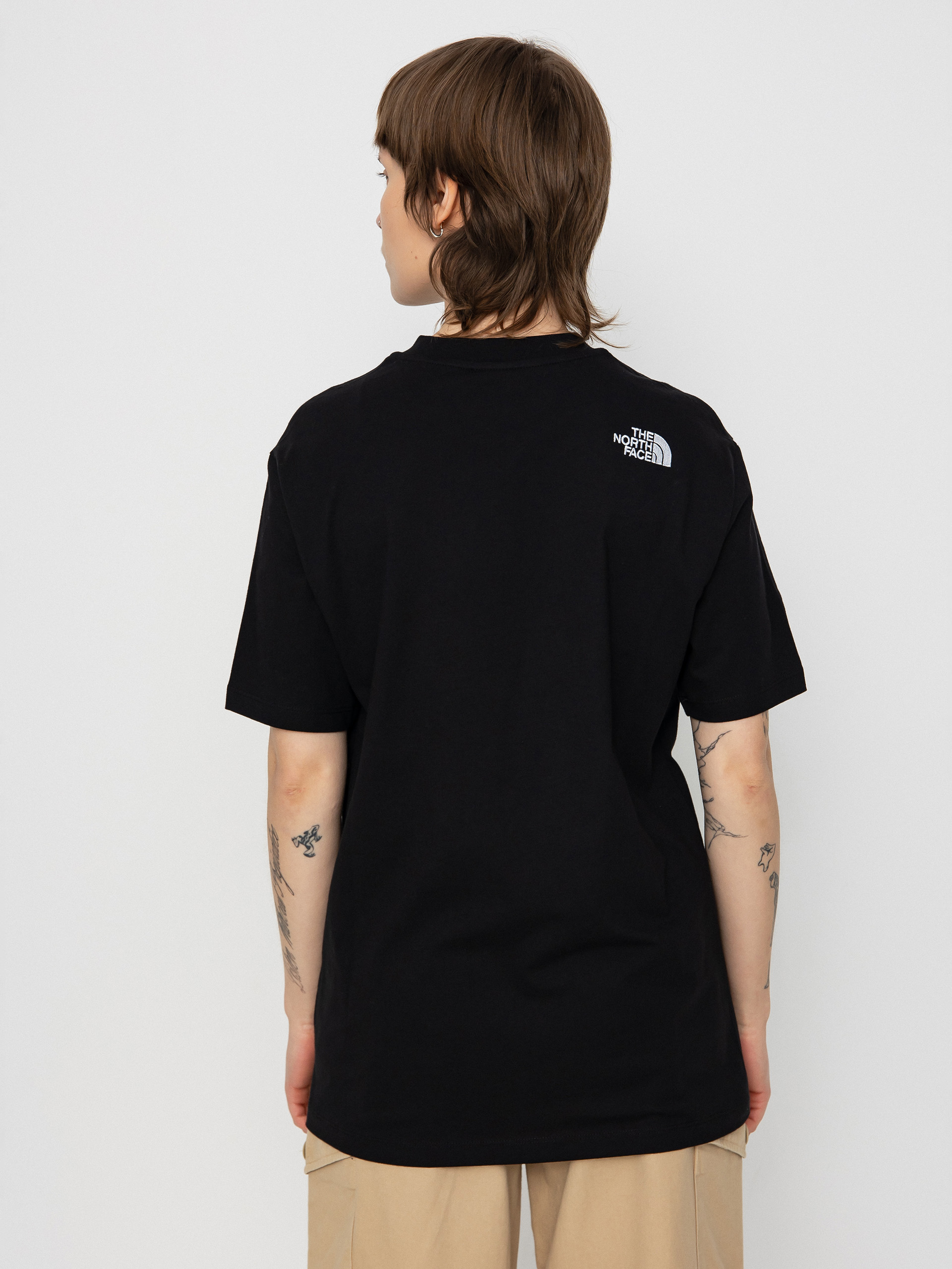 Тениска The North Face Essential Oversize Wmn (tnf black)