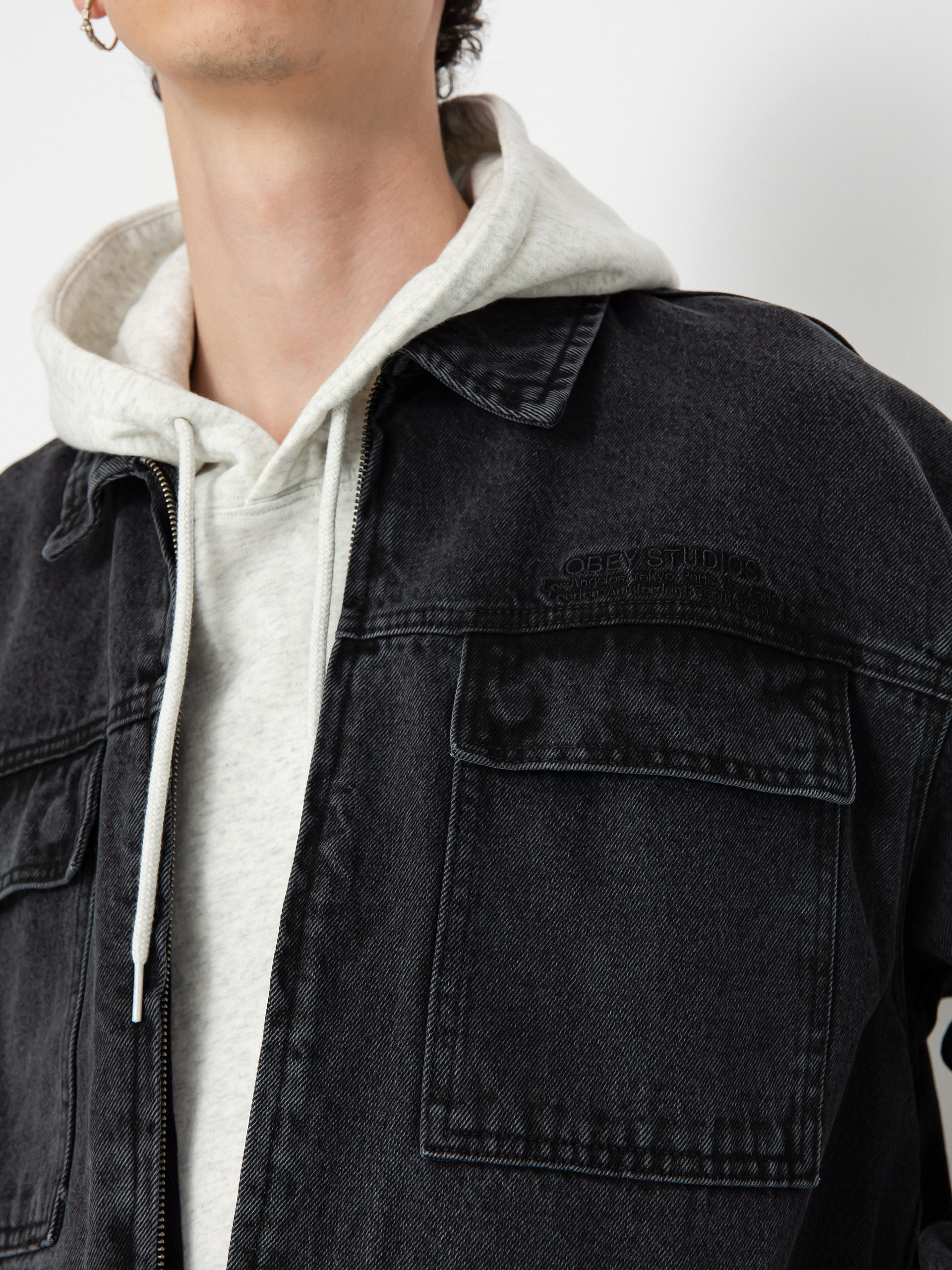 Яке OBEY Easton (faded black)