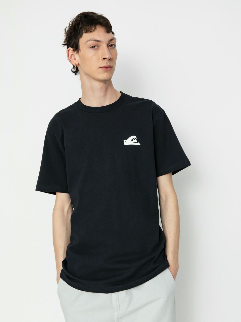 Тениска Quiksilver Qs Mikey Logo Dna (black)