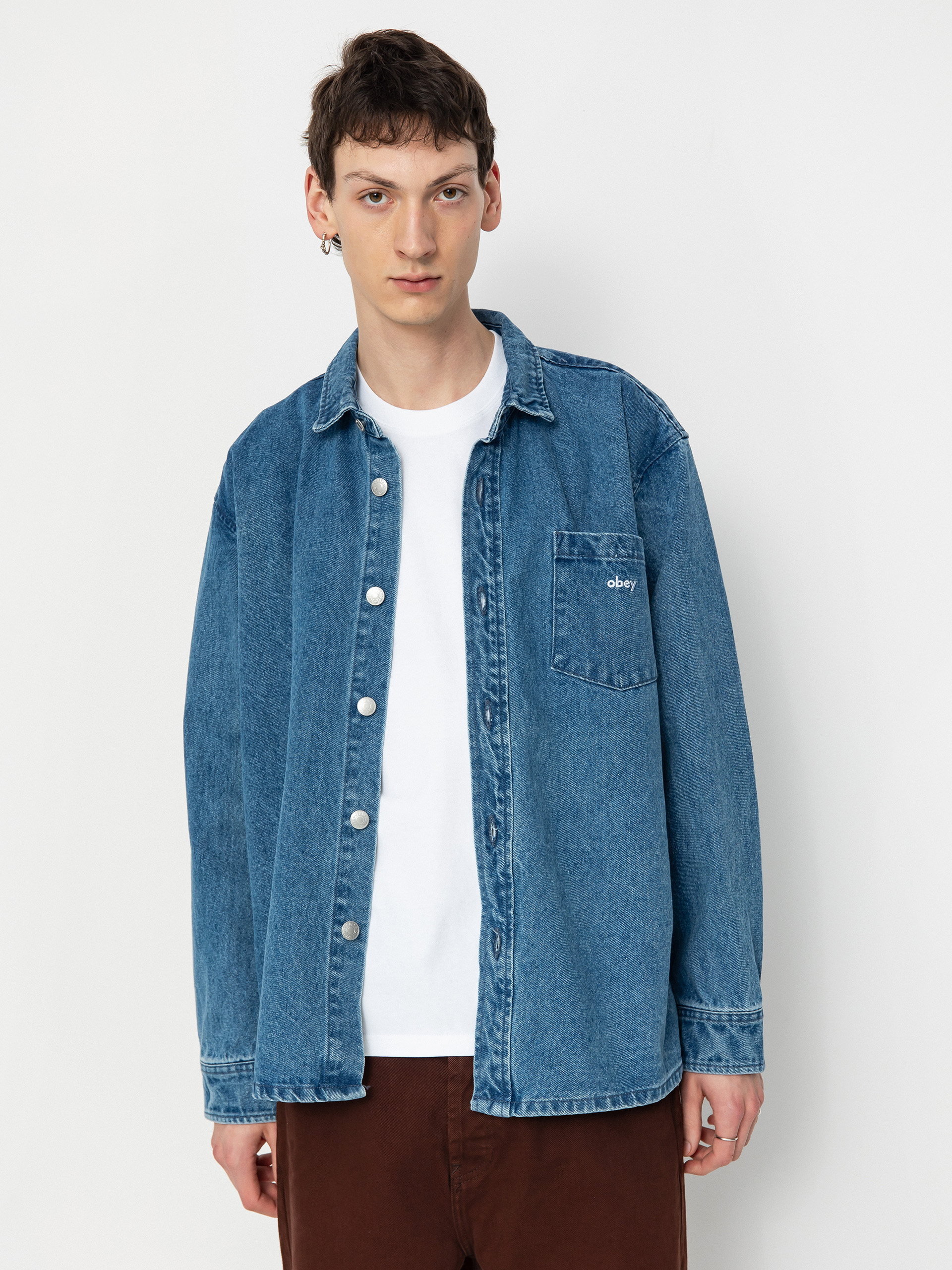 Риза OBEY Magnolia (light indigo)