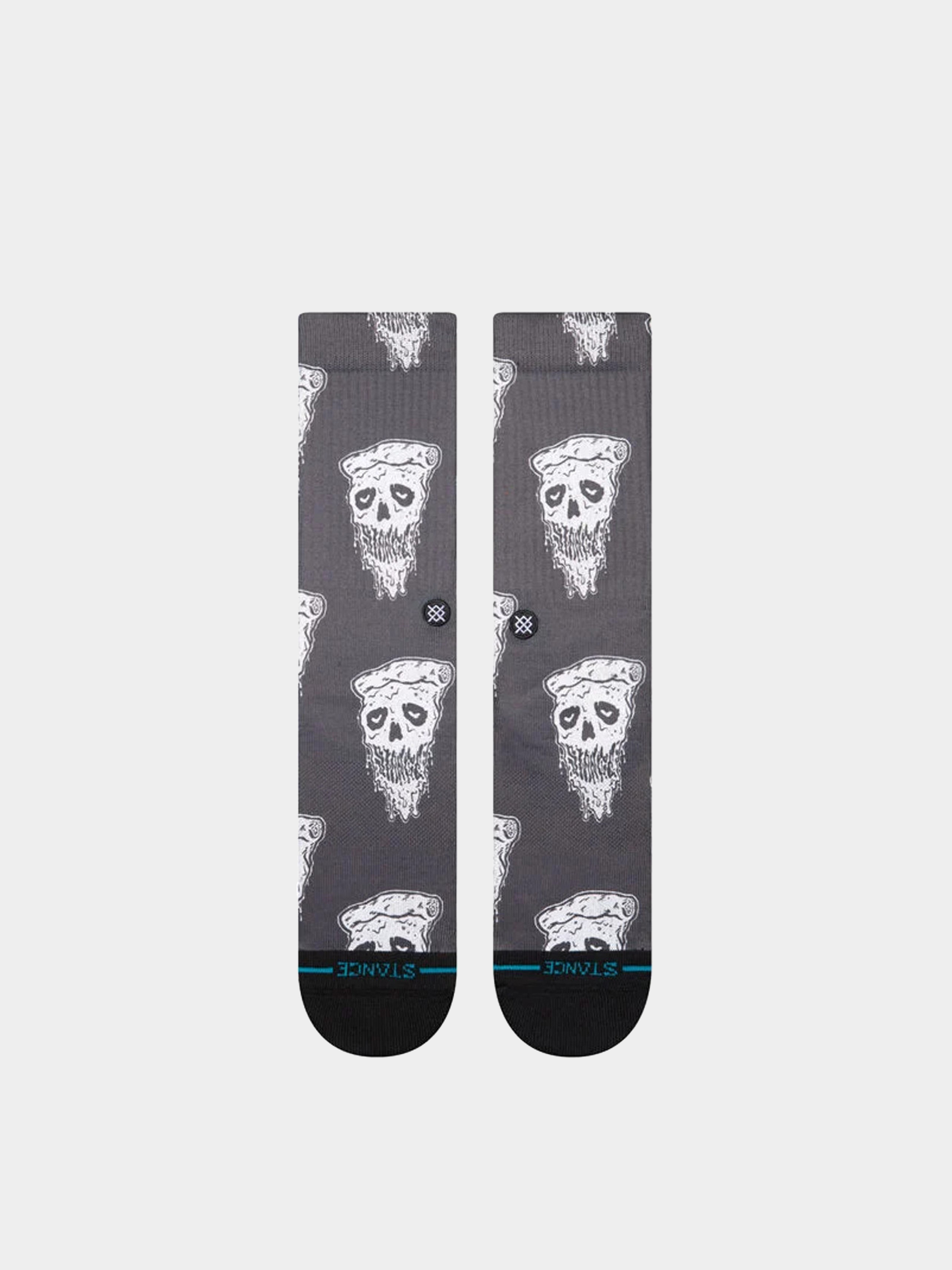 Чорапи Stance Pizza Face (white black)