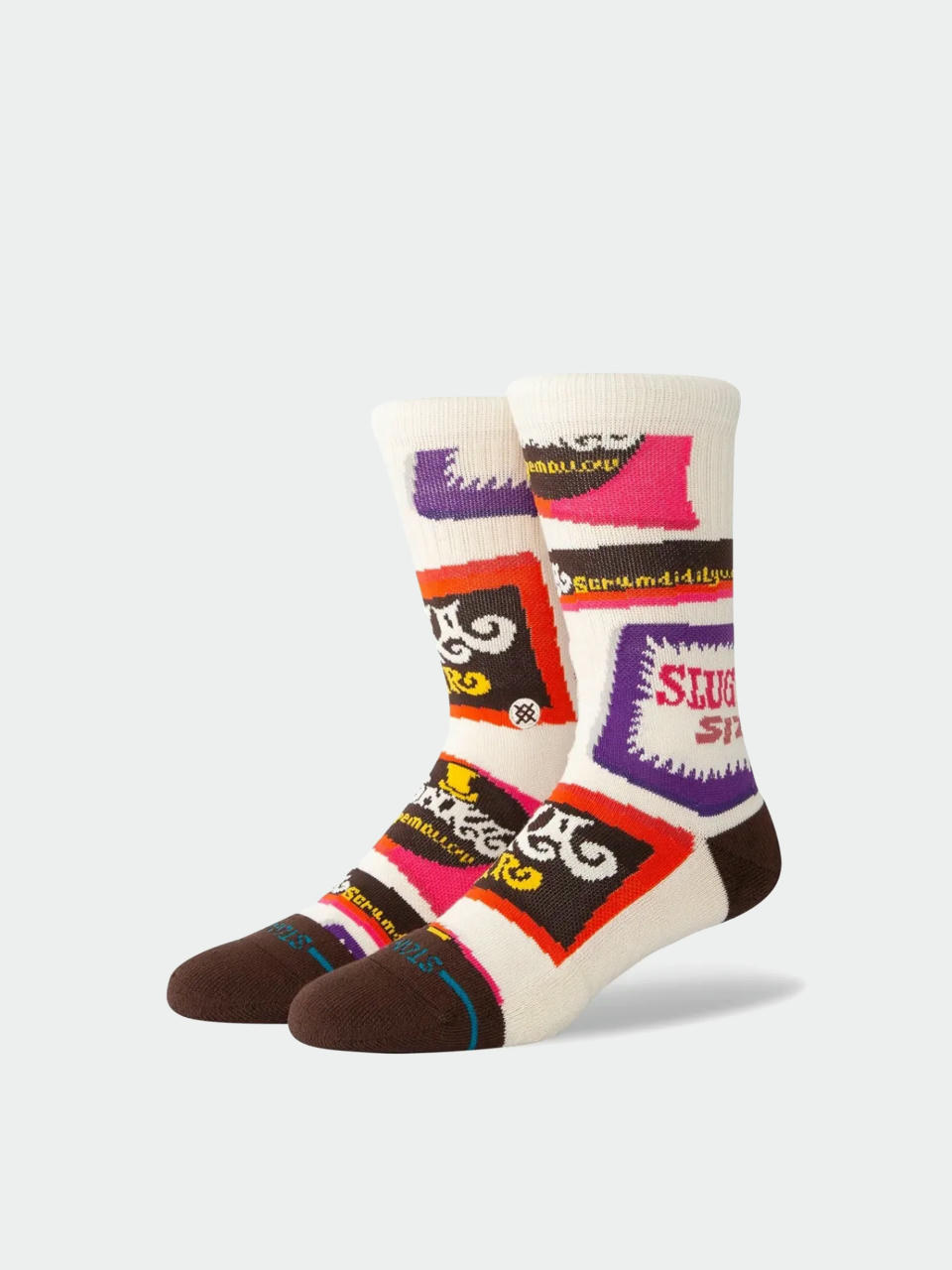 Чорапи Stance Wonka Bars (brown)