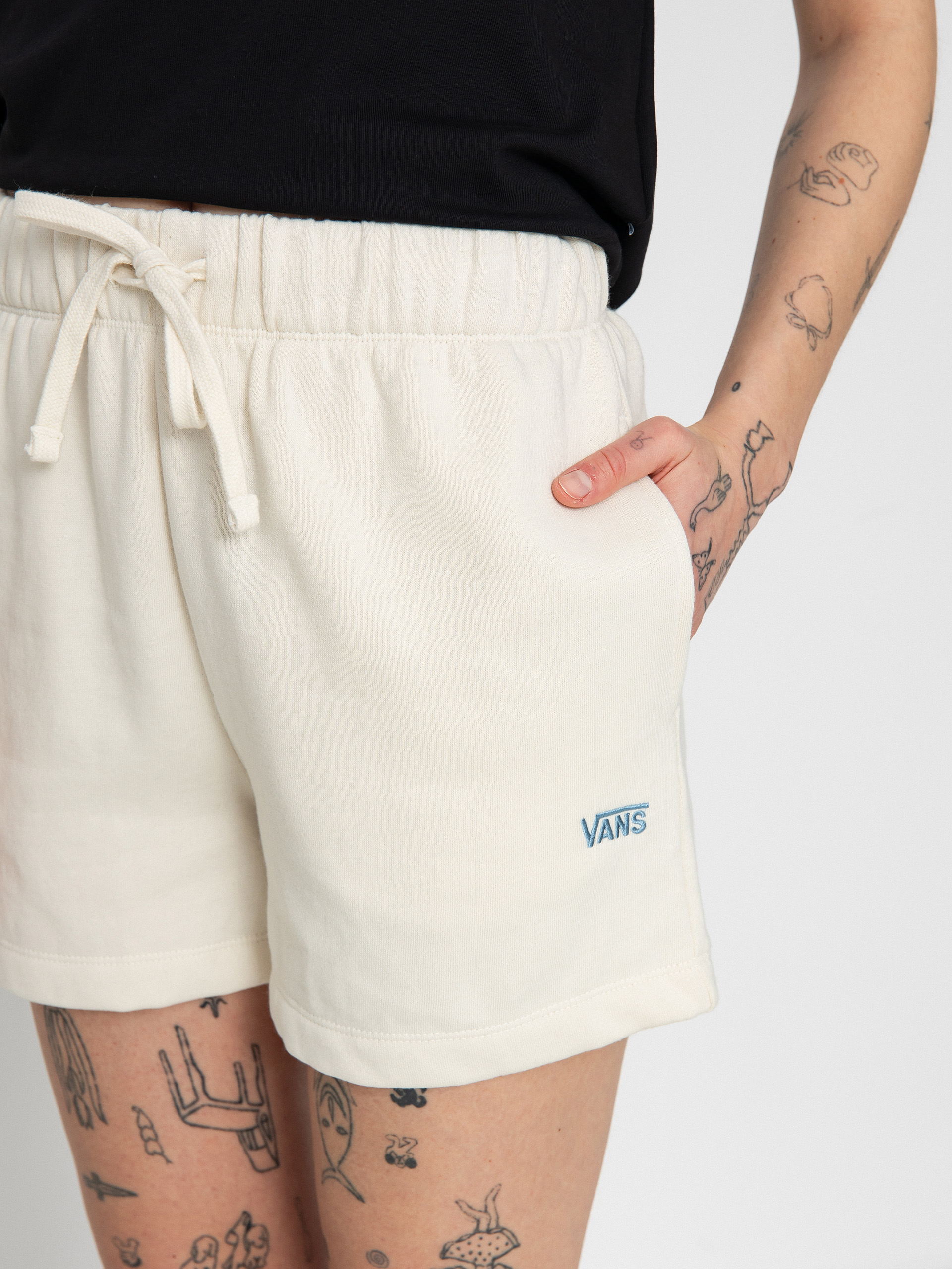 Къси панталони Vans Everyday Fleece Wmn (turtledove)