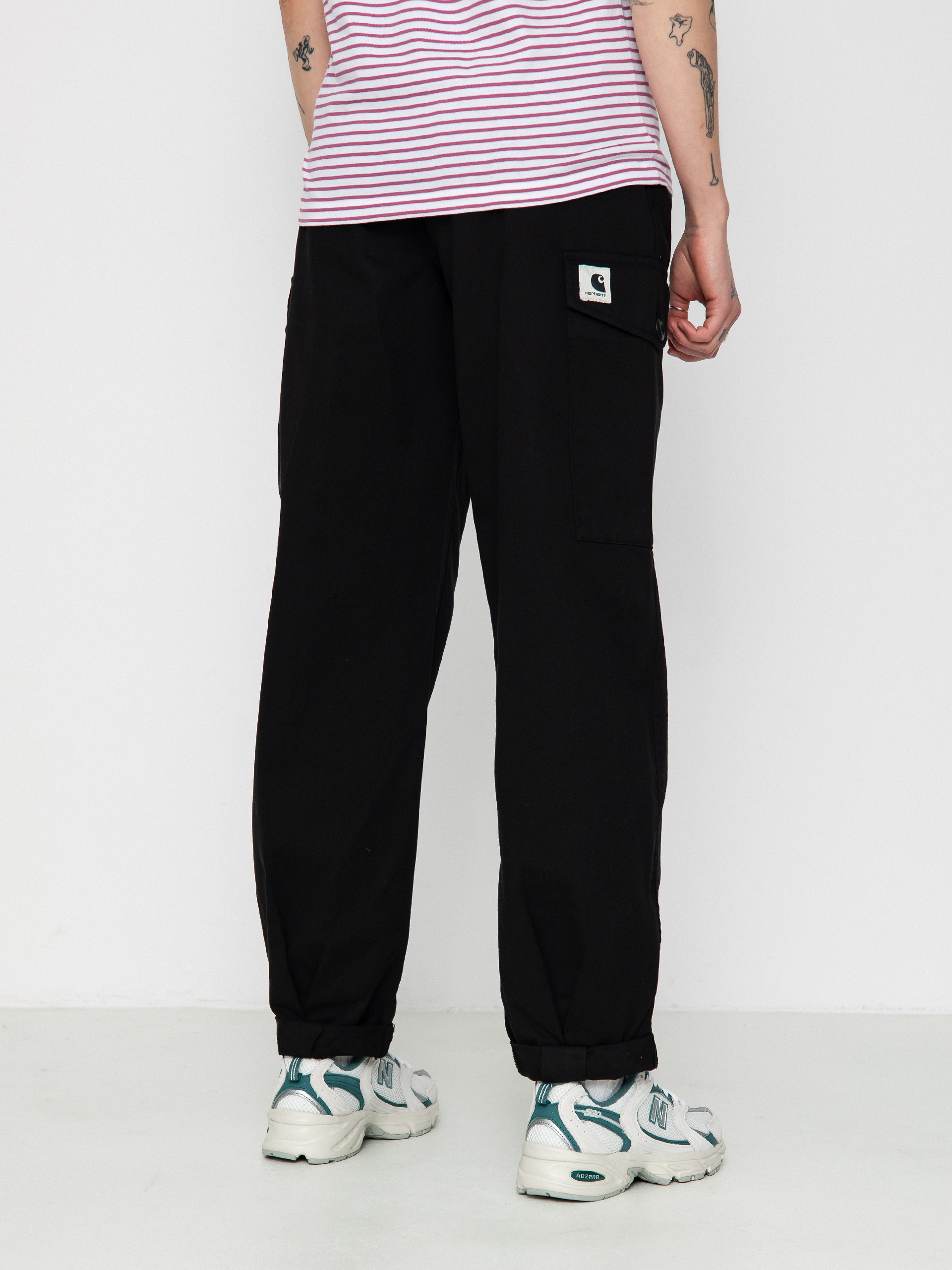 Панталони Carhartt WIP Collins Wmn (black)