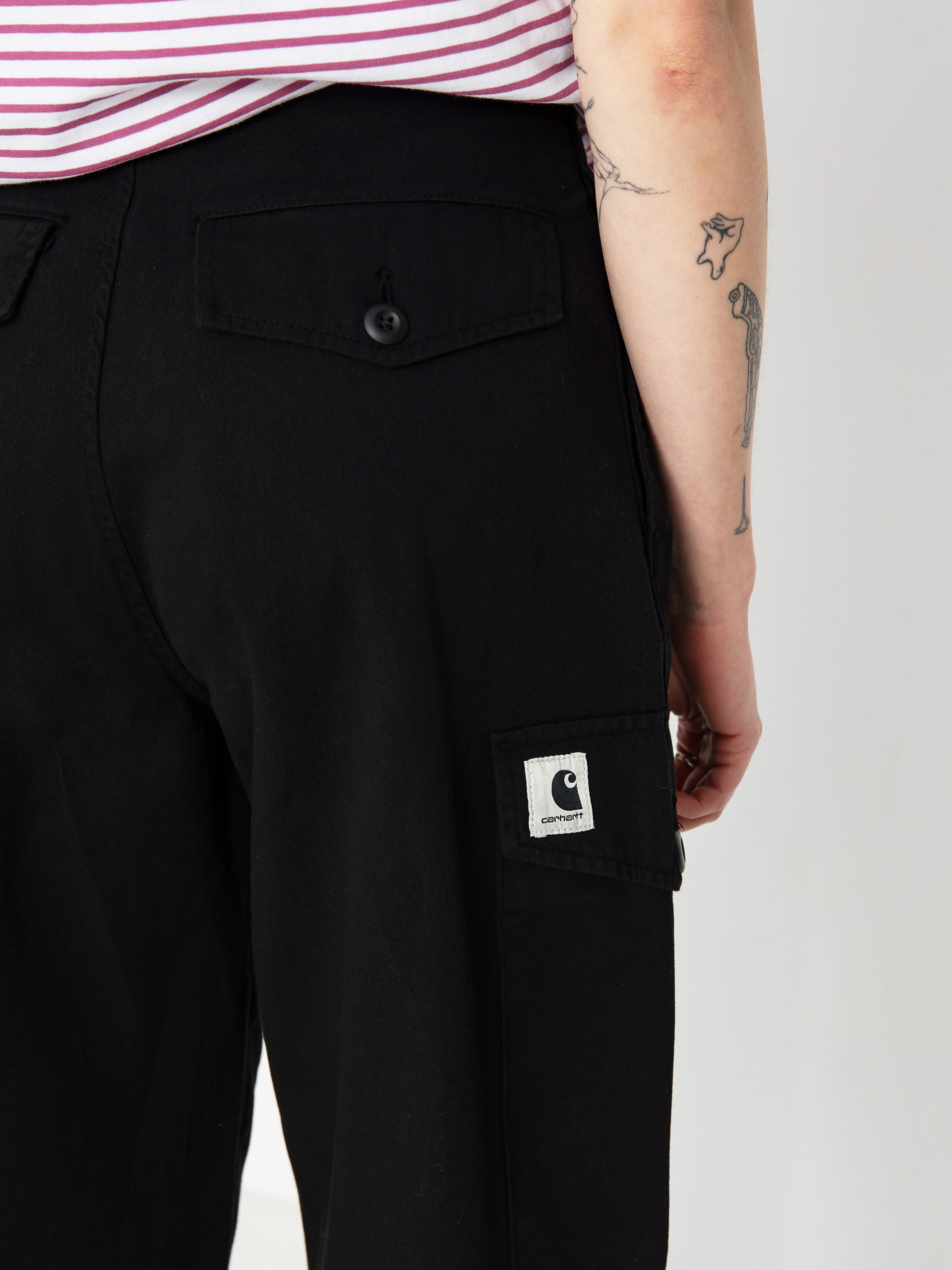 Панталони Carhartt WIP Collins Wmn (black)