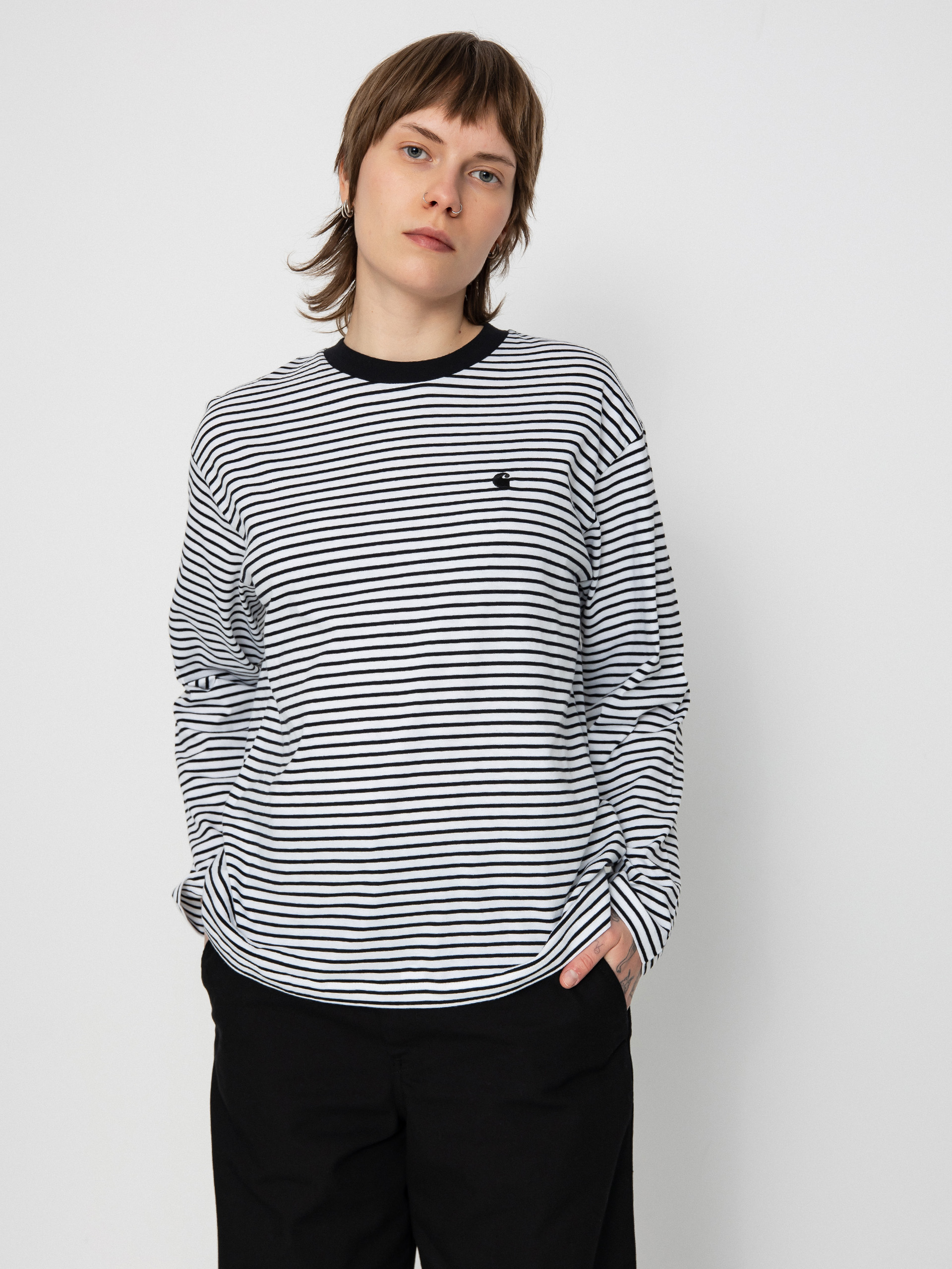 Блузи Carhartt WIP Coleen Wmn (coleen stripe/white/black)