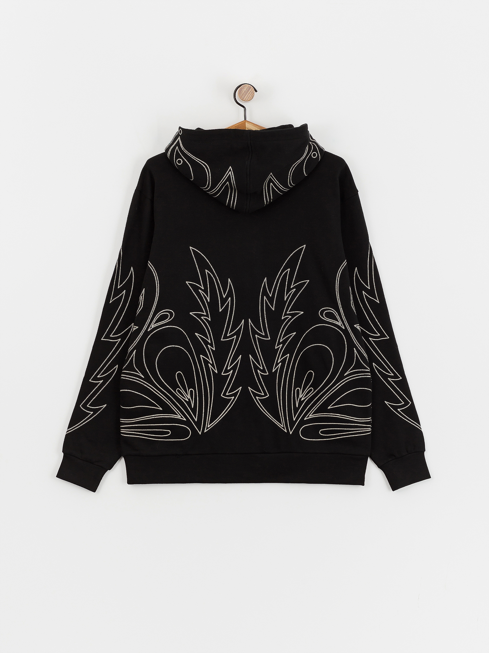 Суитшърт с качулка RipNDip Howdy HD (black)