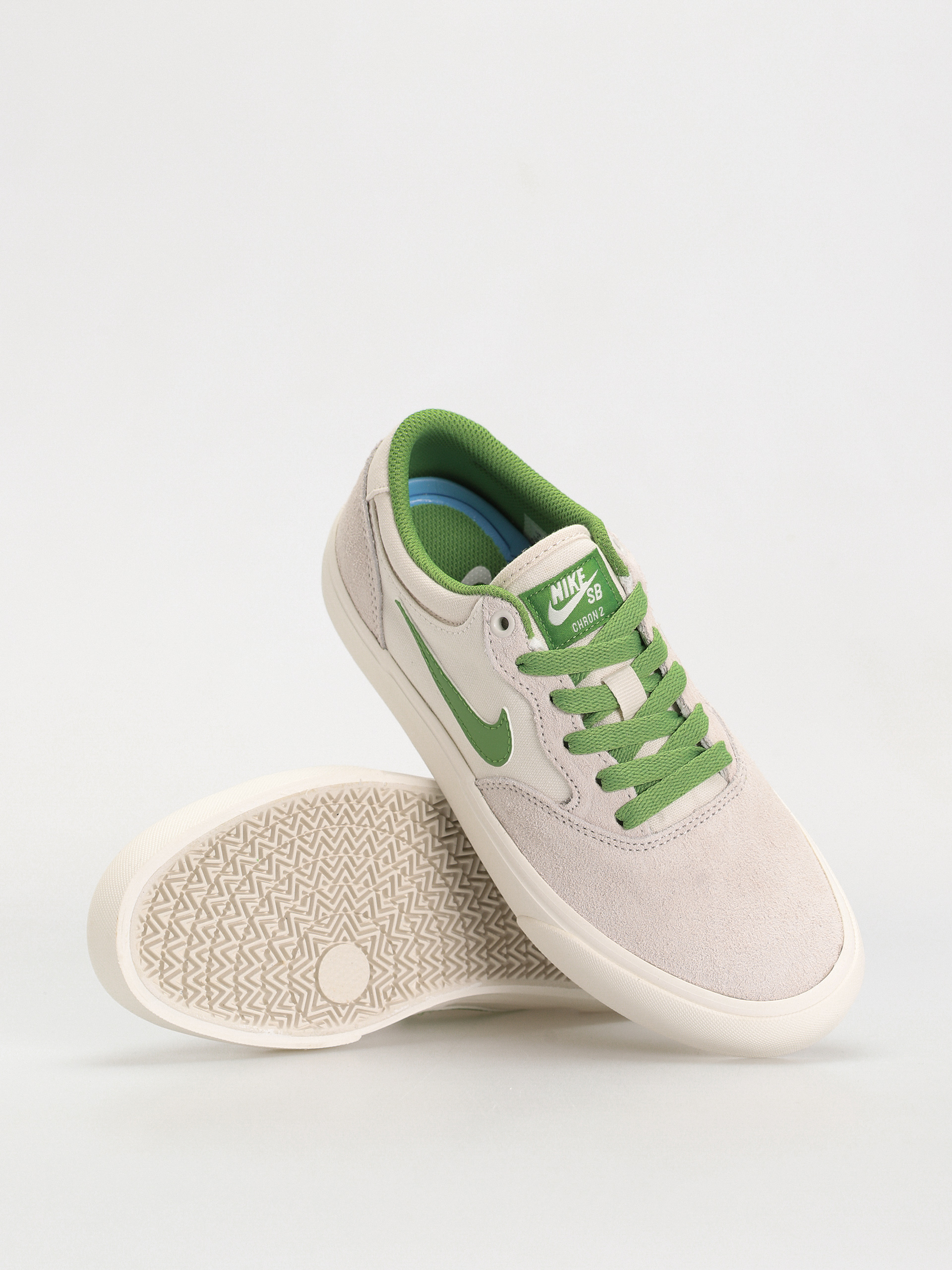 Обувки Nike SB Chron 2 (phantom/chlorophyll summit white sail)