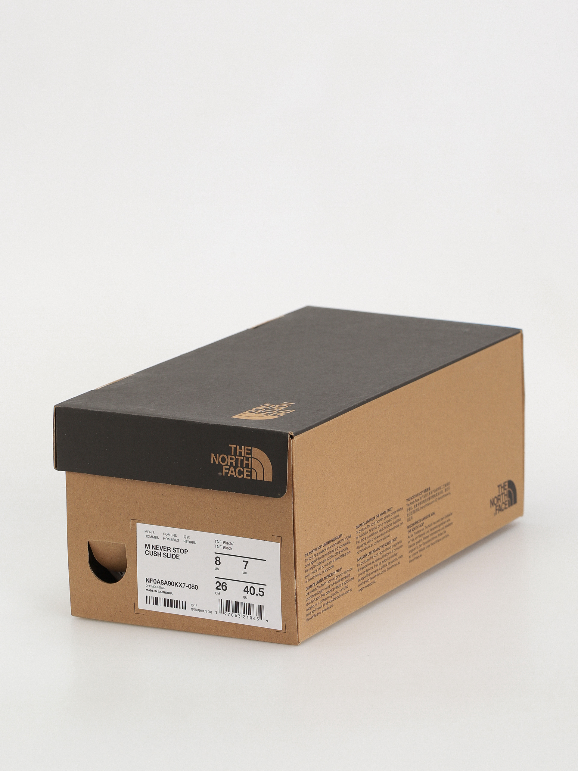 Чехли The North Face Never Stop Cush (tnf black/tnf black)