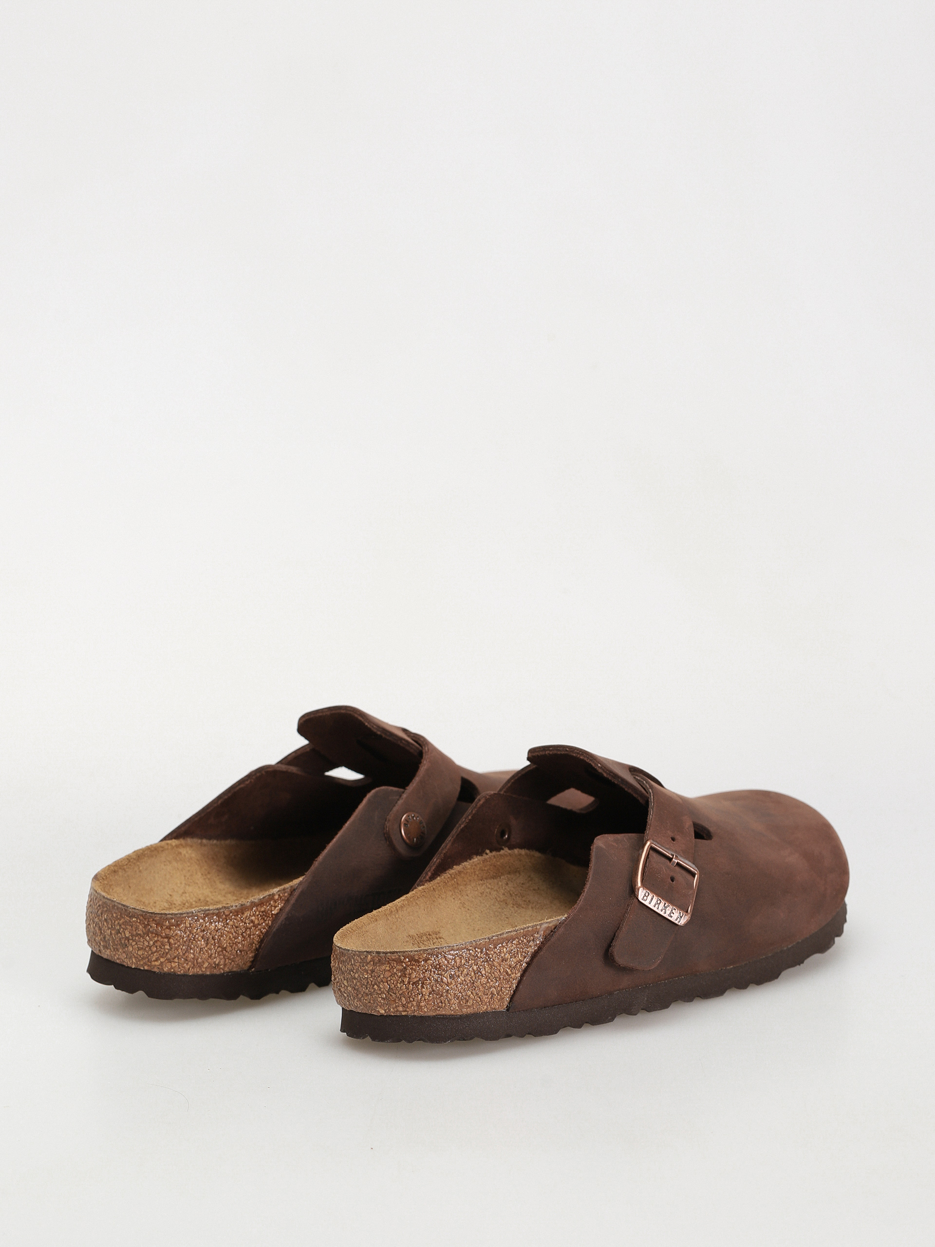 Чехли Birkenstock Boston Oiled Leather Narrow Wmn (habana)
