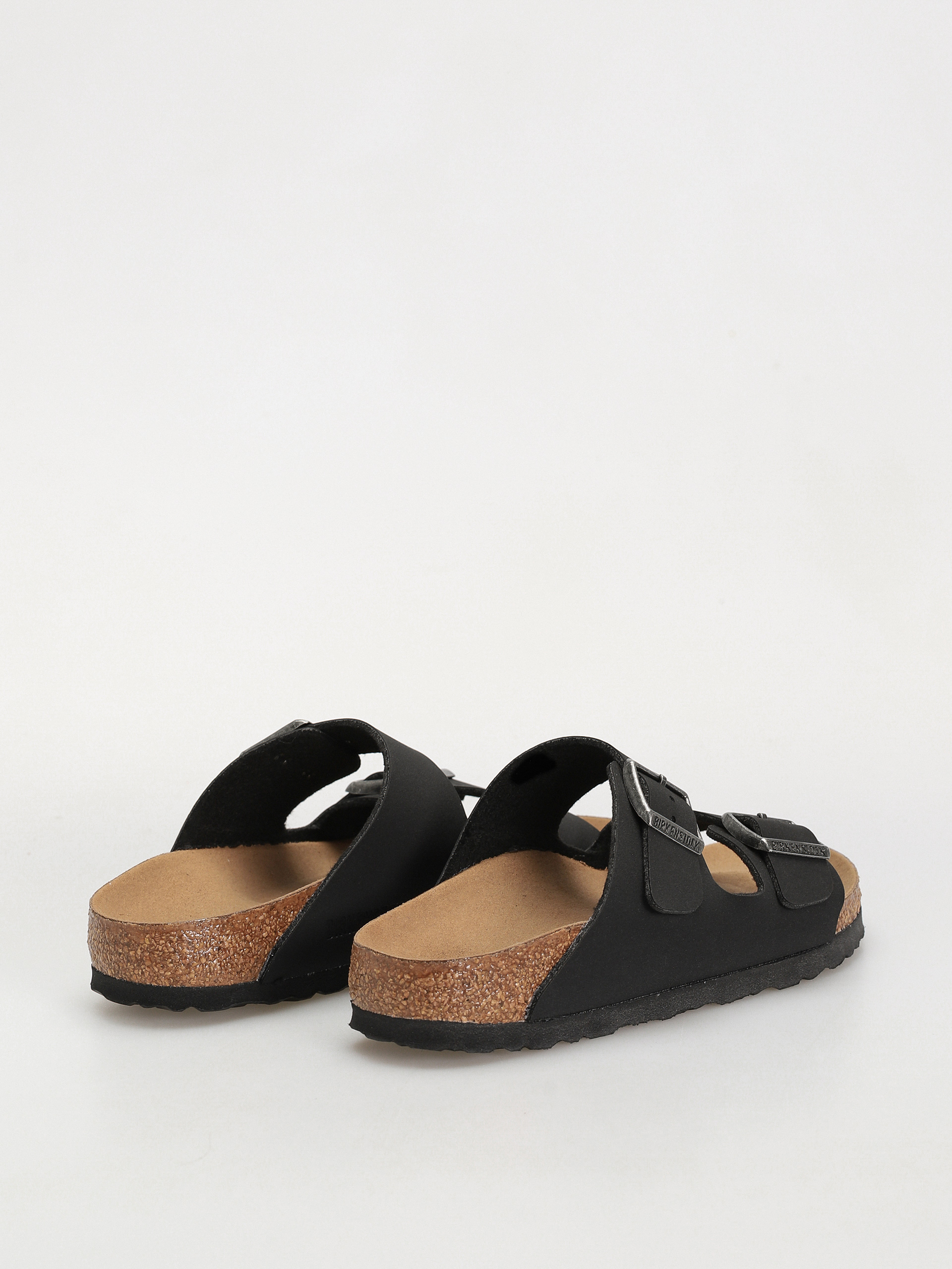 Чехли Birkenstock Arizona Birko Flor Nubuck Narrow Wmn (black)