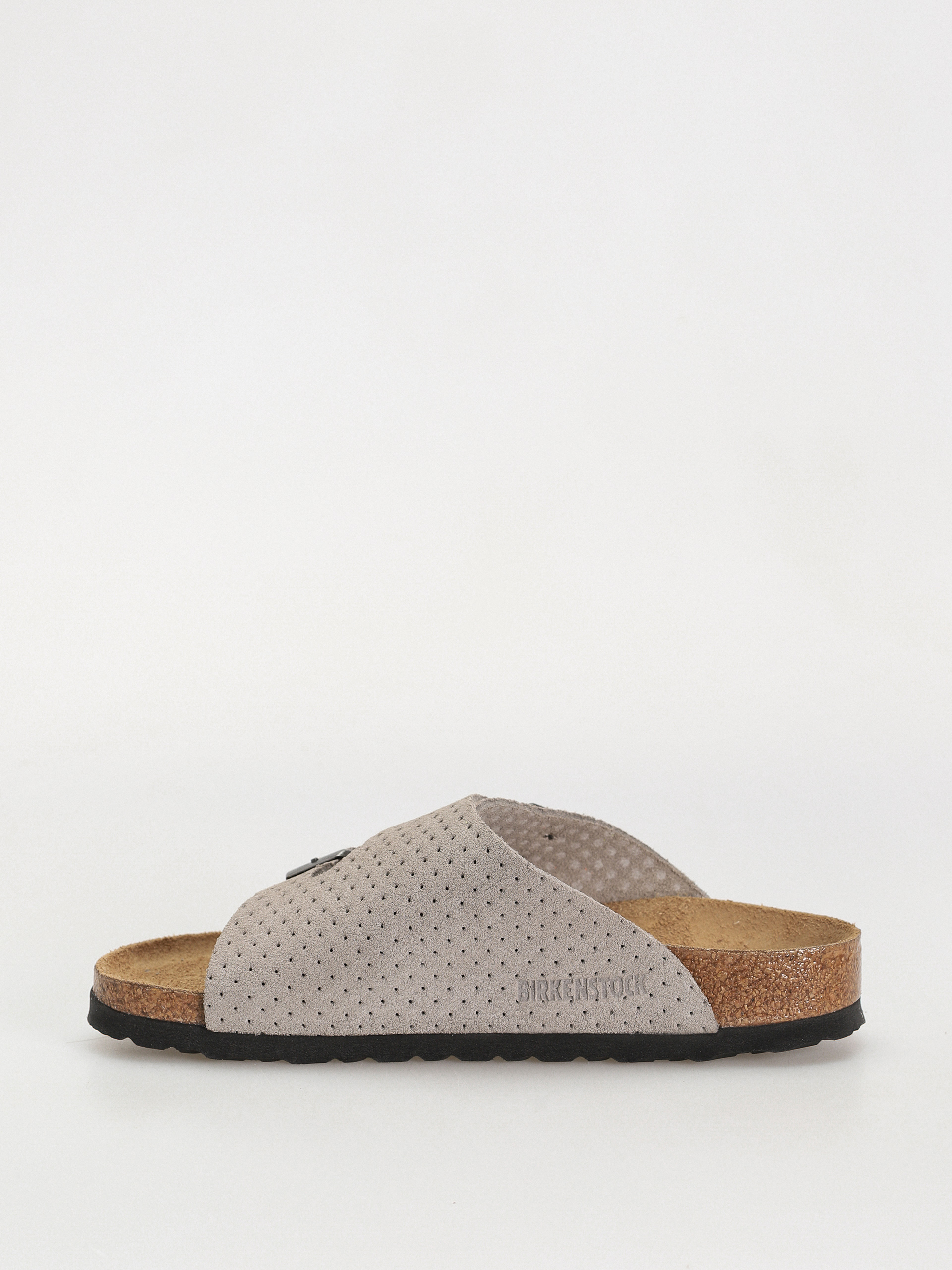 Чехли Birkenstock Zurich Suede Embossed Narrow Wmn (emboss dots stone coin)