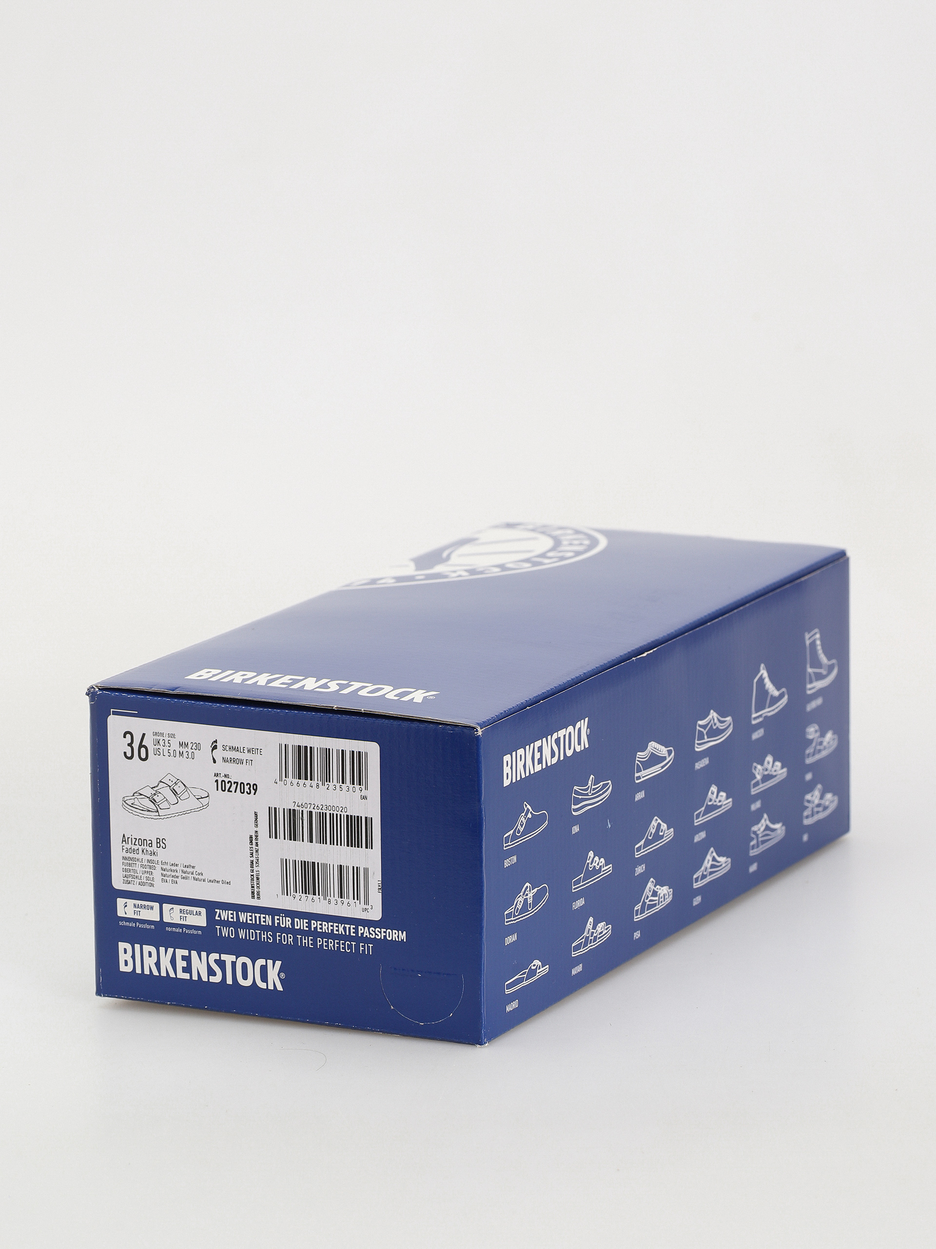 Чехли Birkenstock Arizona Oiled Leather Narrow Wmn (faded khaki)